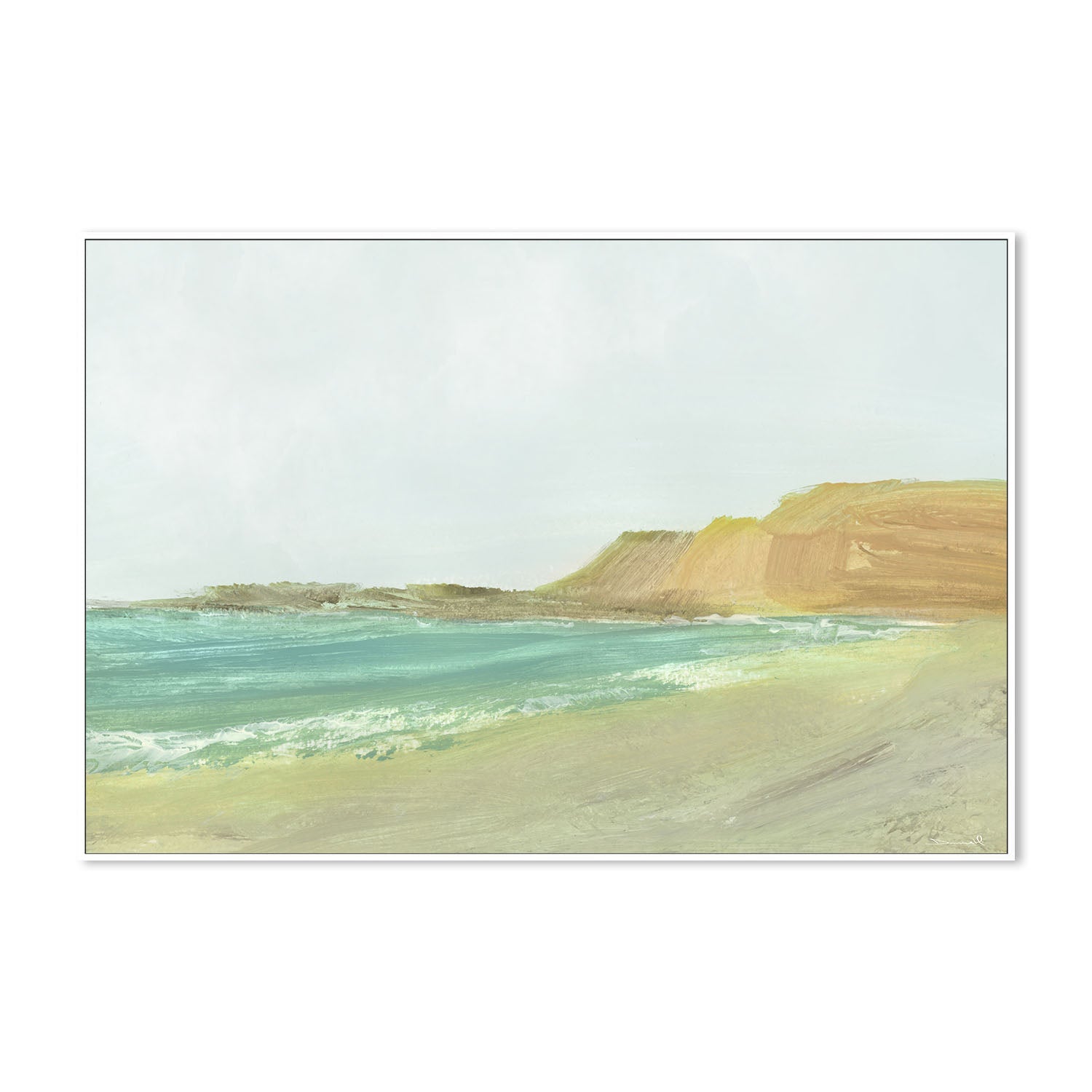 wall-art-print-canvas-poster-framed-Beach Cove , By Dan Hobday-5