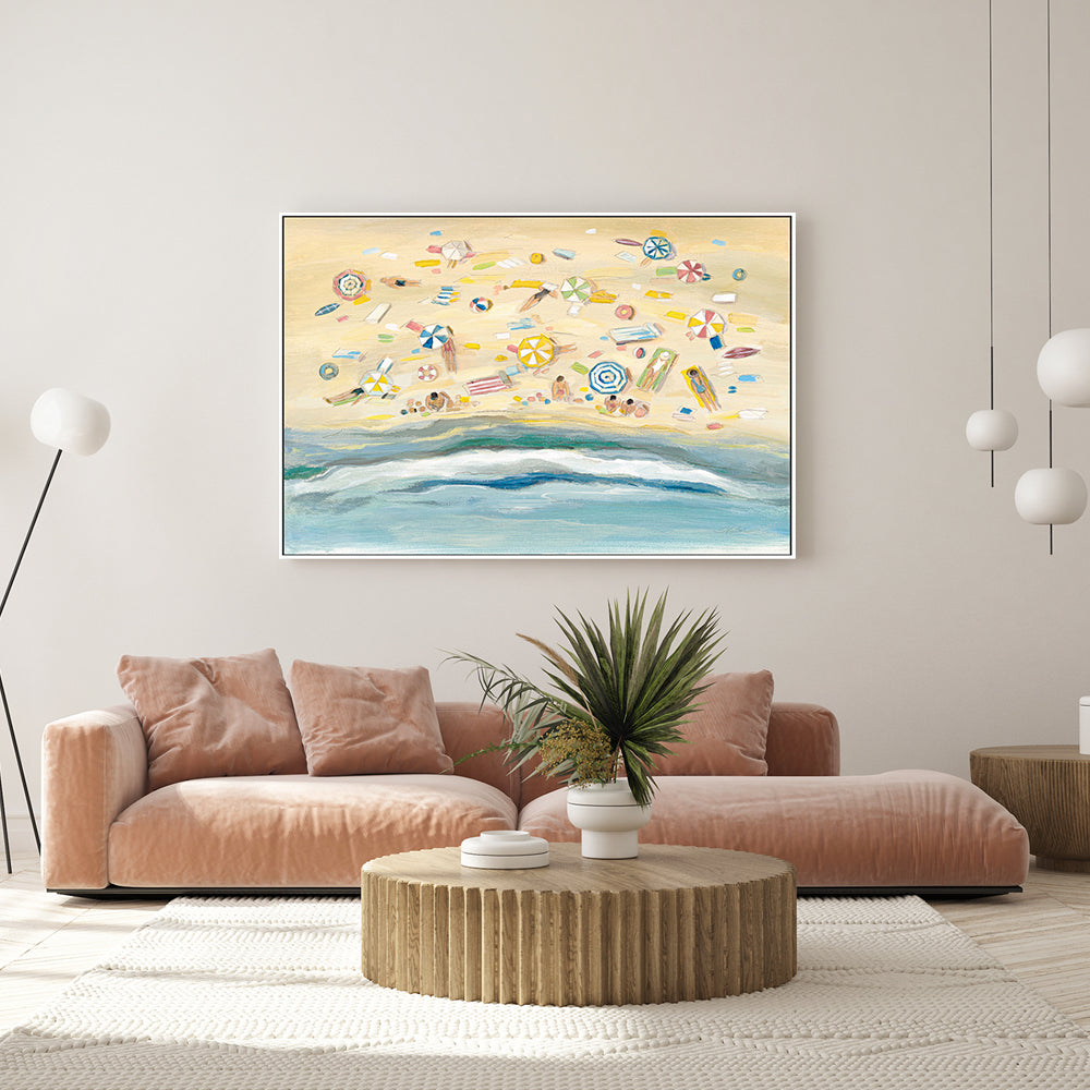 wall-art-print-canvas-poster-framed-Beach Day , By Silvia Vassileva-GIOIA-WALL-ART