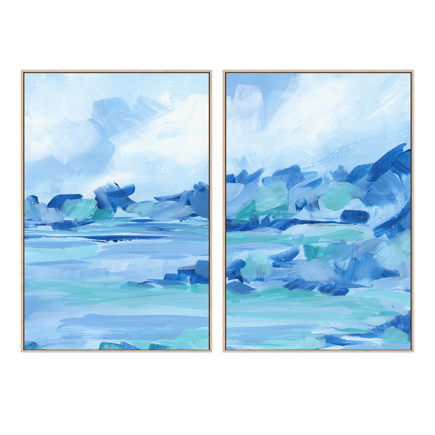 wall-art-print-canvas-poster-framed-Beach Escape , Style B & C , Set Of 2 , By Jetty Home-4
