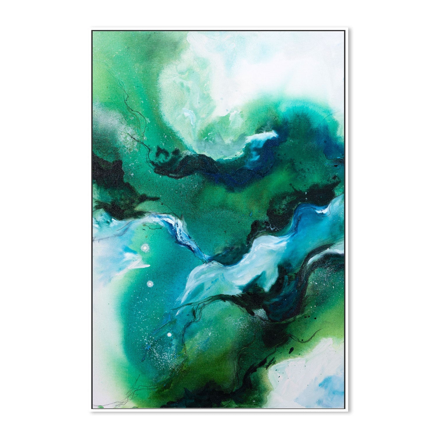 wall-art-print-canvas-poster-framed-Beach House Musing, Style A , By Teagan Watts-5