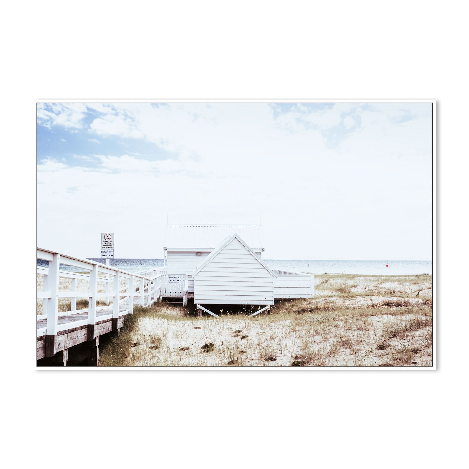 wall-art-print-canvas-poster-framed-Beach Hut-5