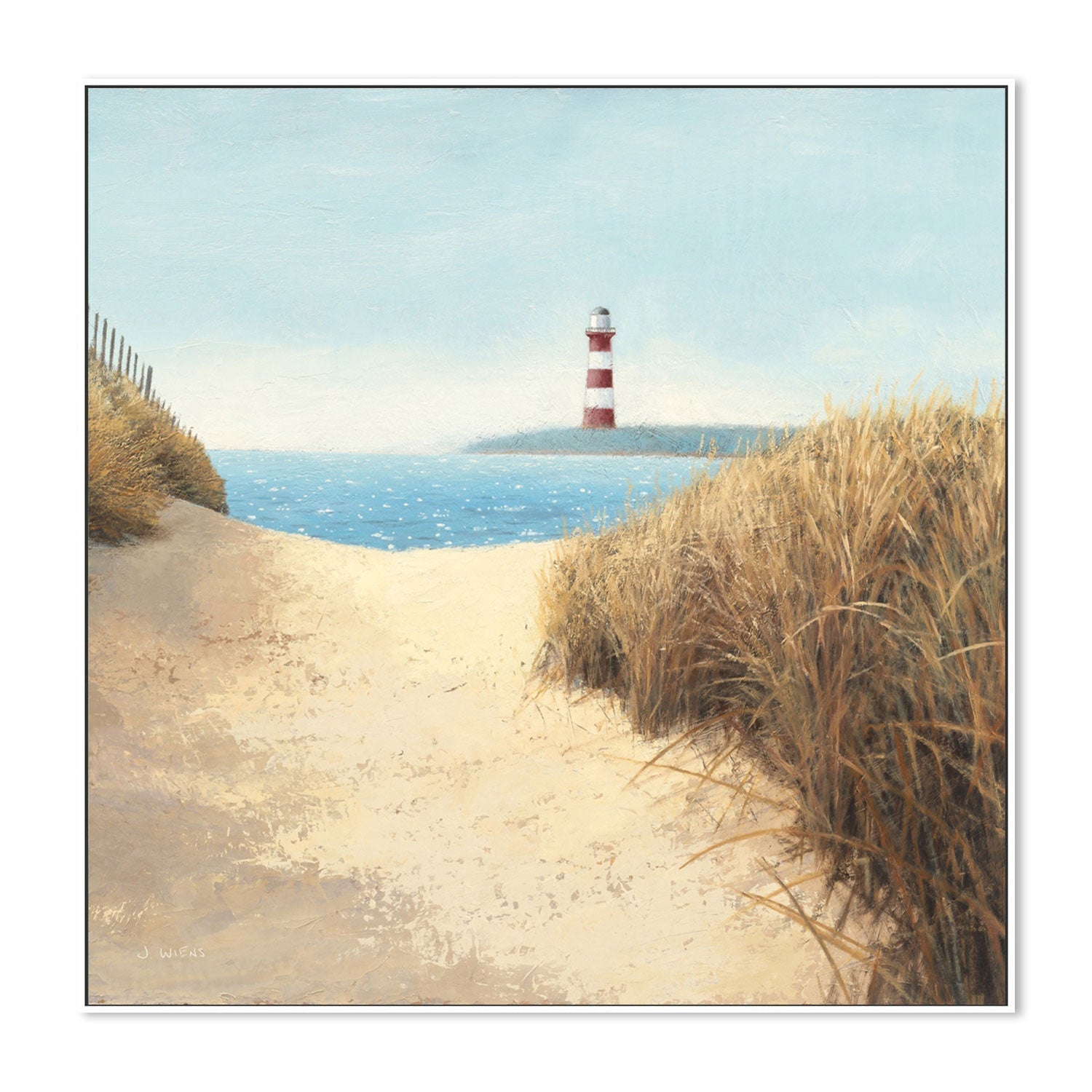 wall-art-print-canvas-poster-framed-Beach Path-by-James Wiens-Gioia Wall Art