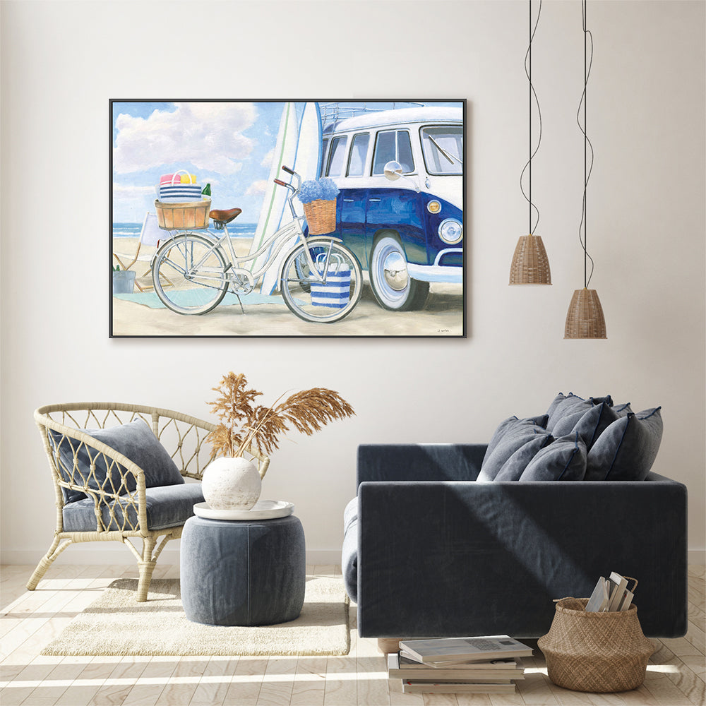 wall-art-print-canvas-poster-framed-Beach Time, Style A-by-James Wiens-Gioia Wall Art