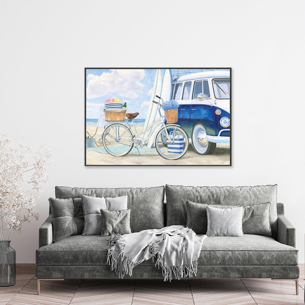 wall-art-print-canvas-poster-framed-Beach Time, Style A-by-James Wiens-Gioia Wall Art