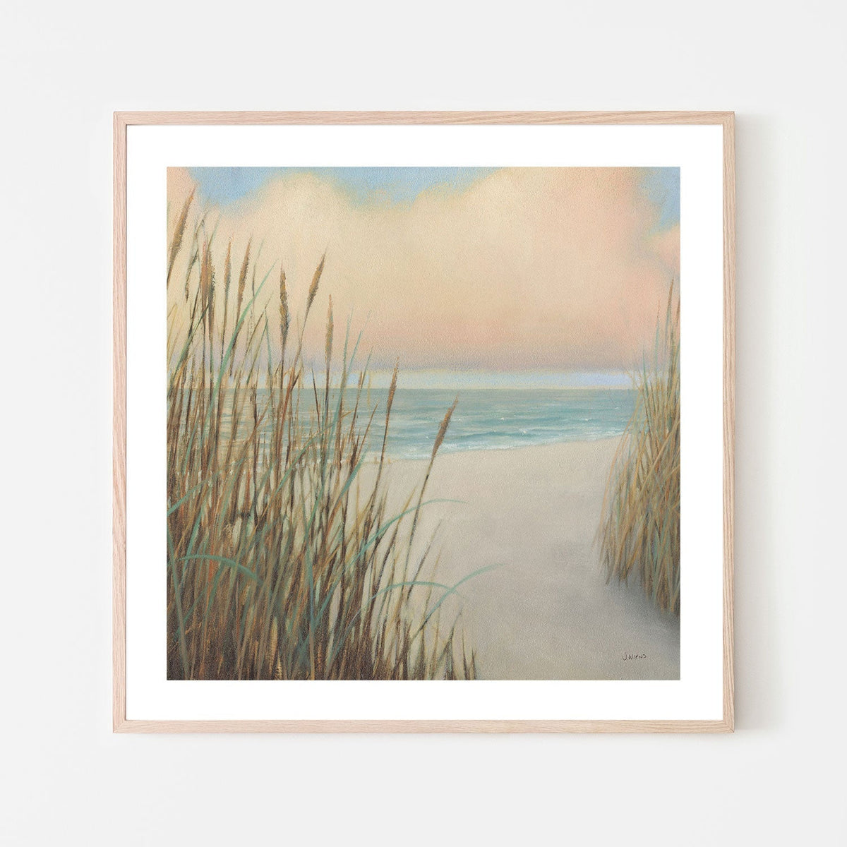 wall-art-print-canvas-poster-framed-Beach Trail, Style B-by-James Wiens-Gioia Wall Art