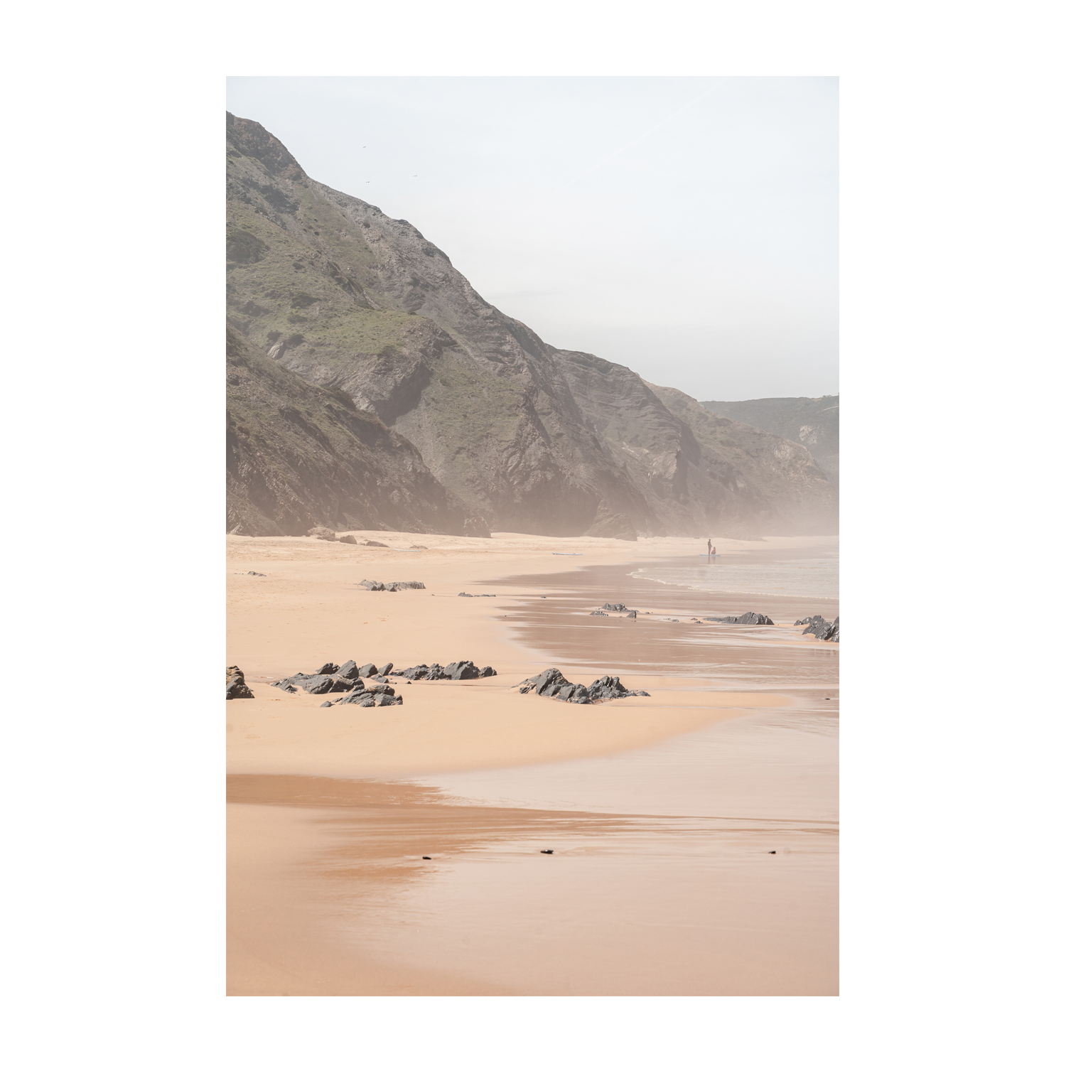 wall-art-print-canvas-poster-framed-Beach Walk-1