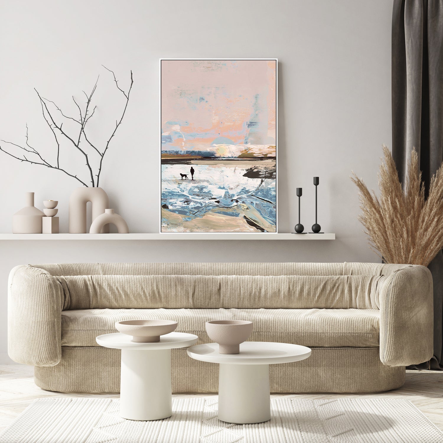 wall-art-print-canvas-poster-framed-Beach Walk-7