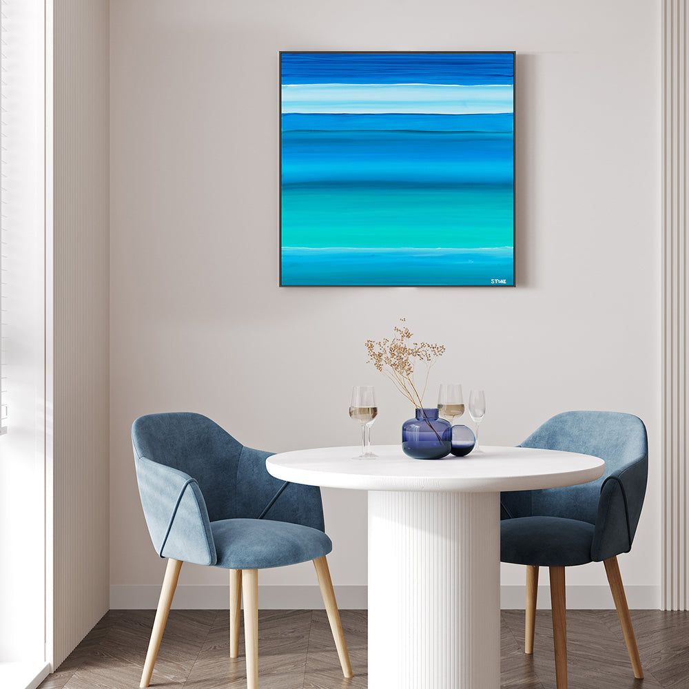 wall-art-print-canvas-poster-framed-Beach Waters, Style B , By Belinda Stone-GIOIA-WALL-ART