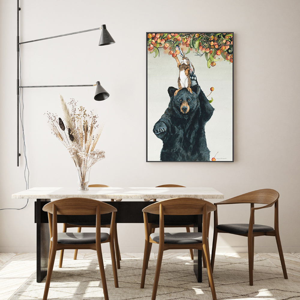 wall-art-print-canvas-poster-framed-Bearing Bunnies , By Maggie Vandewalle-GIOIA-WALL-ART