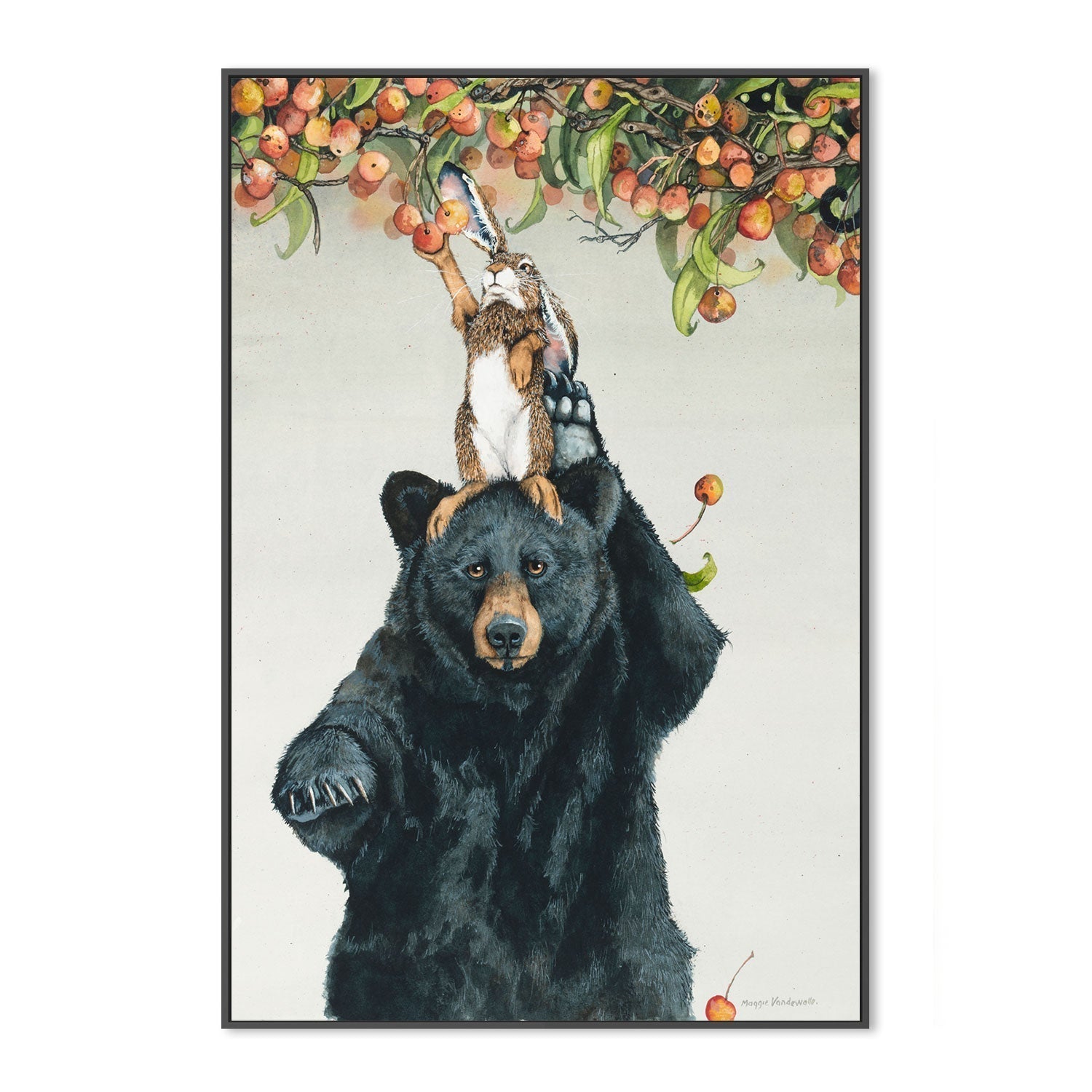 wall-art-print-canvas-poster-framed-Bearing Bunnies , By Maggie Vandewalle-GIOIA-WALL-ART