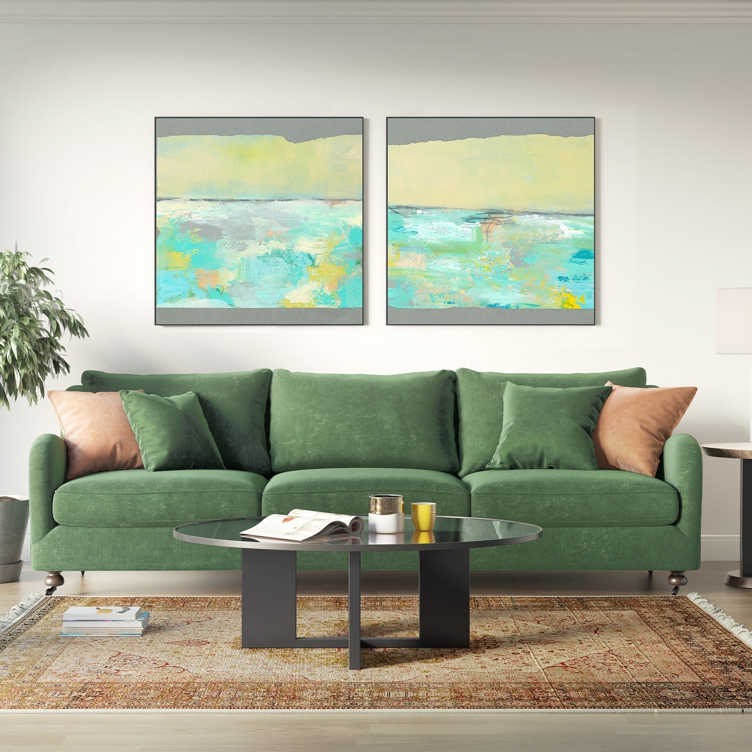 wall-art-print-canvas-poster-framed-Beauty of Nature, Style A & B, Set Of 2 , By Aubrey-7