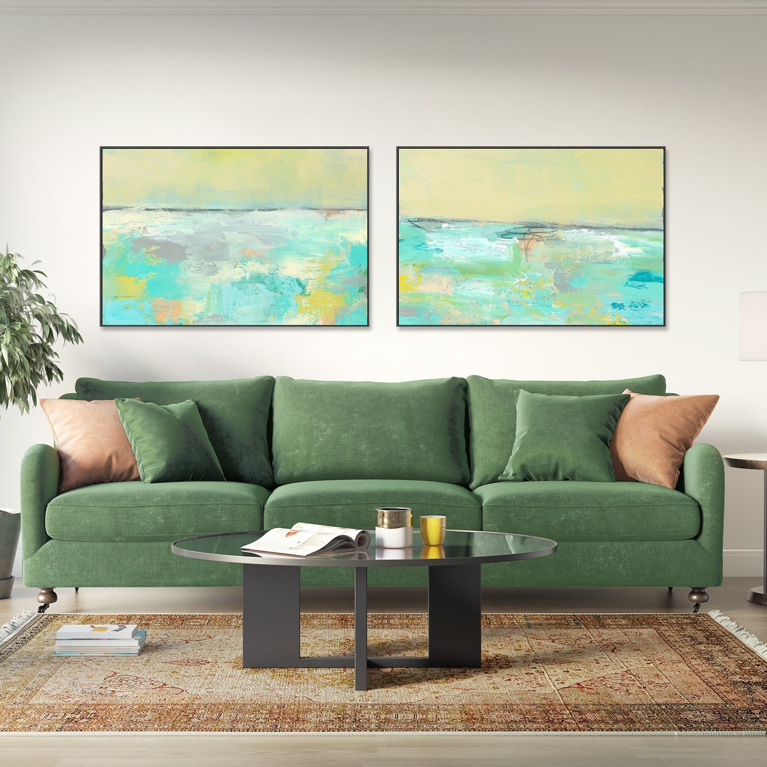 wall-art-print-canvas-poster-framed-Beauty of Nature, Style A & B, Set Of 2 , By Aubrey-7
