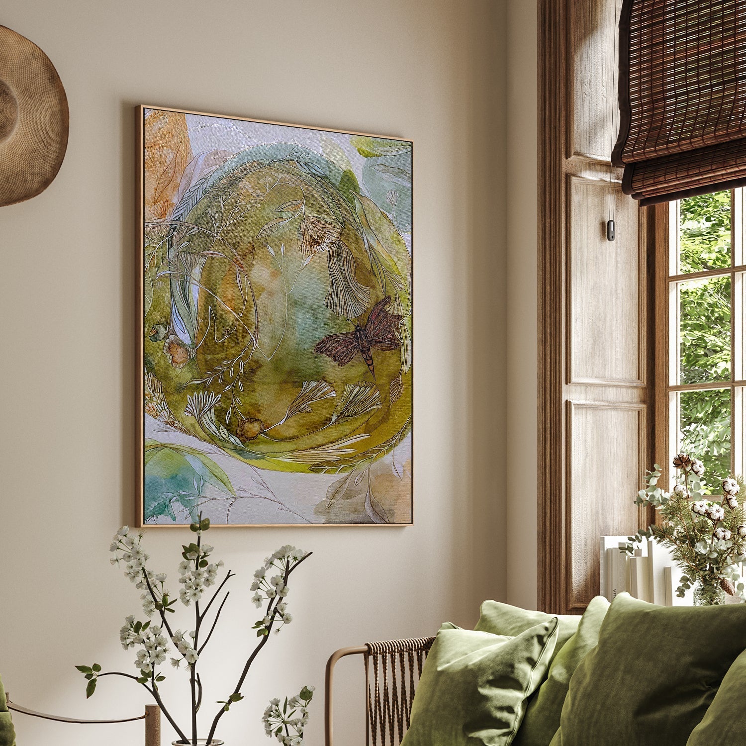 wall-art-print-canvas-poster-framed-Bedtime Stories , By Mishel Schwartz-2