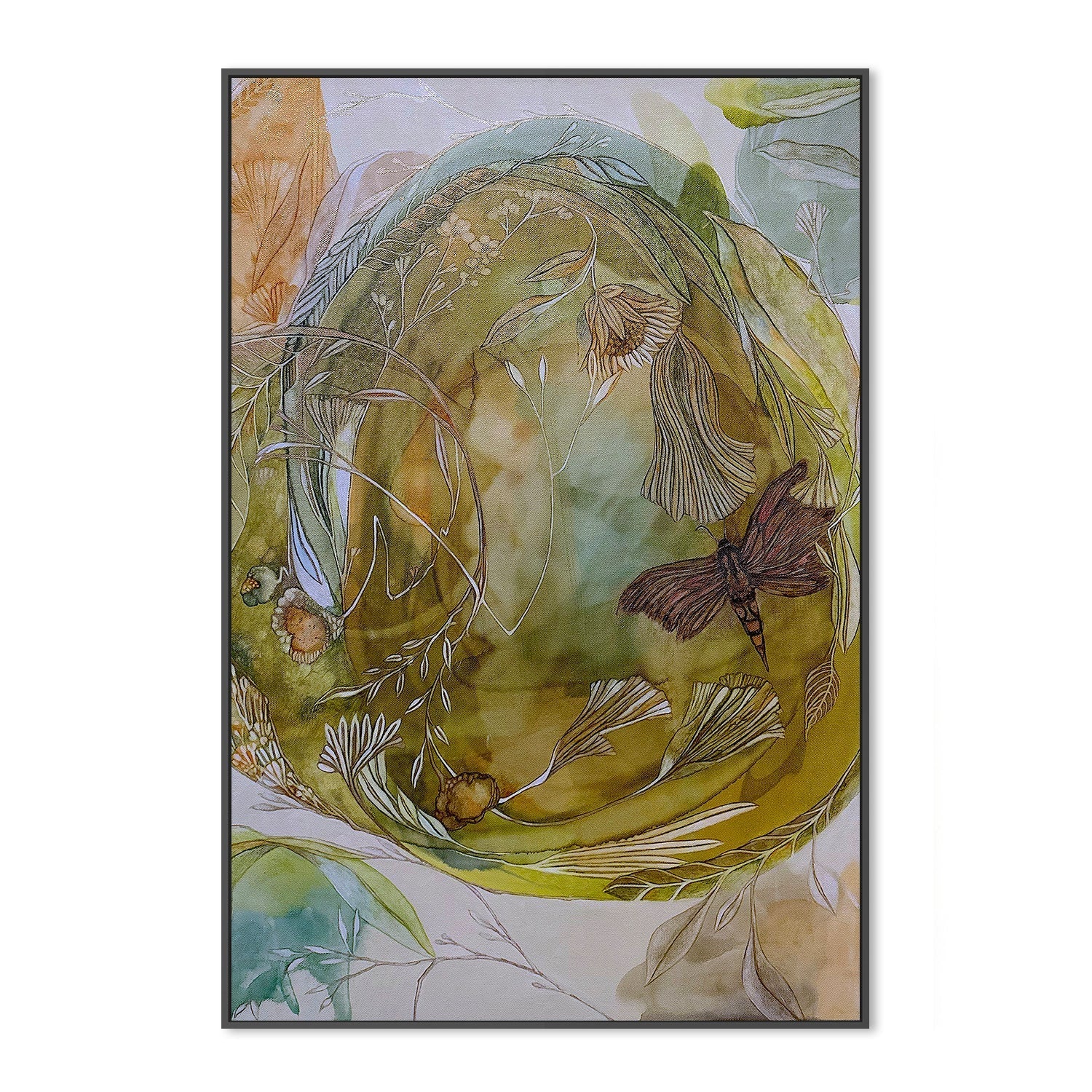 wall-art-print-canvas-poster-framed-Bedtime Stories , By Mishel Schwartz-3