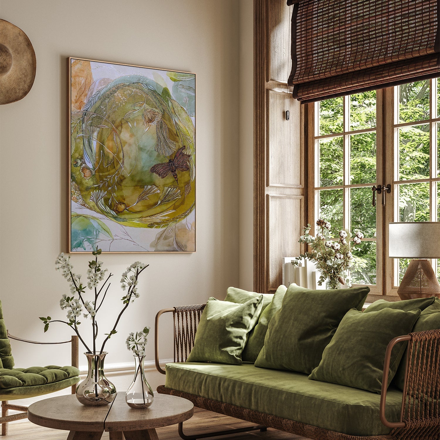 wall-art-print-canvas-poster-framed-Bedtime Stories , By Mishel Schwartz-7