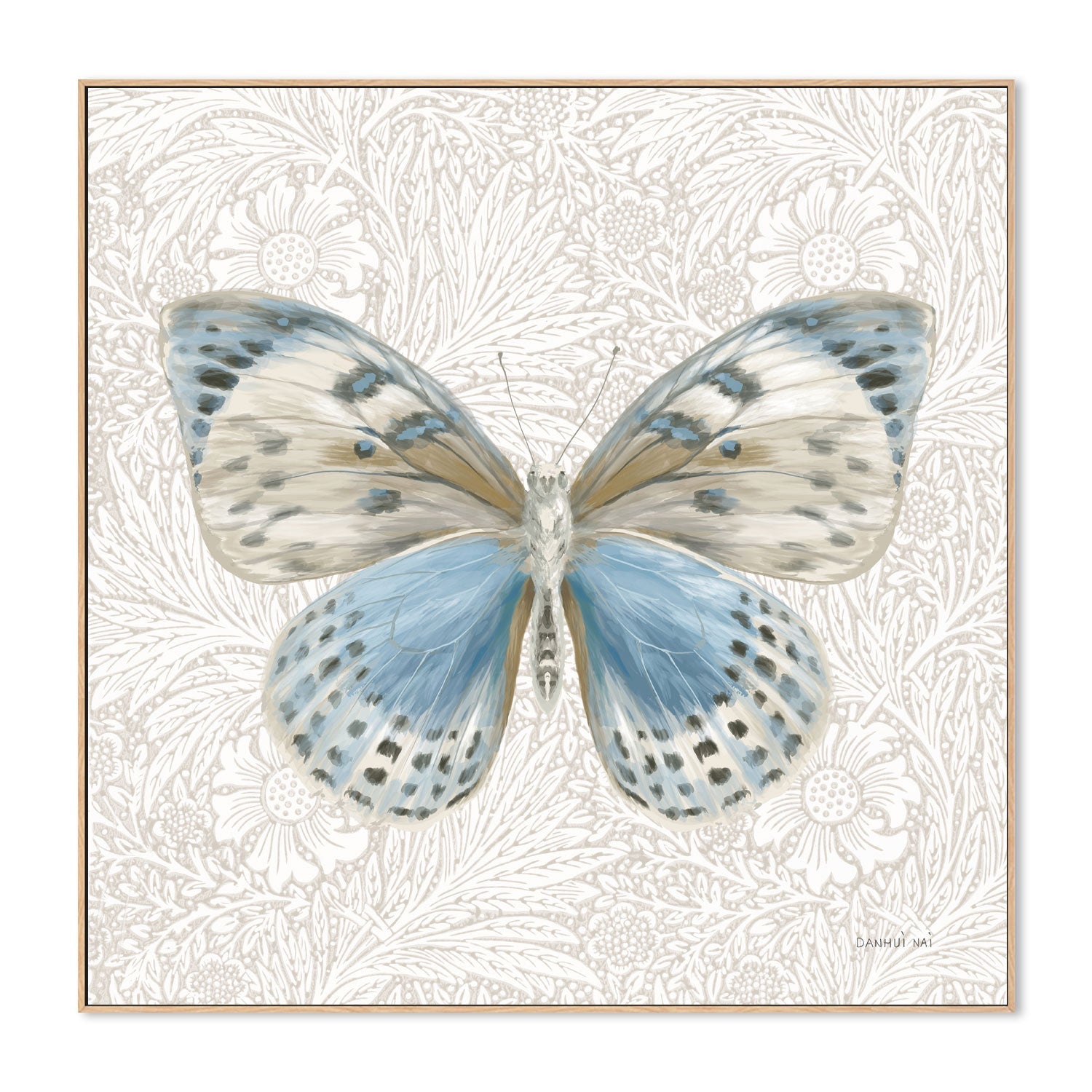 wall-art-print-canvas-poster-framed-Beetles and Butterflies , By Danhui Nai-4