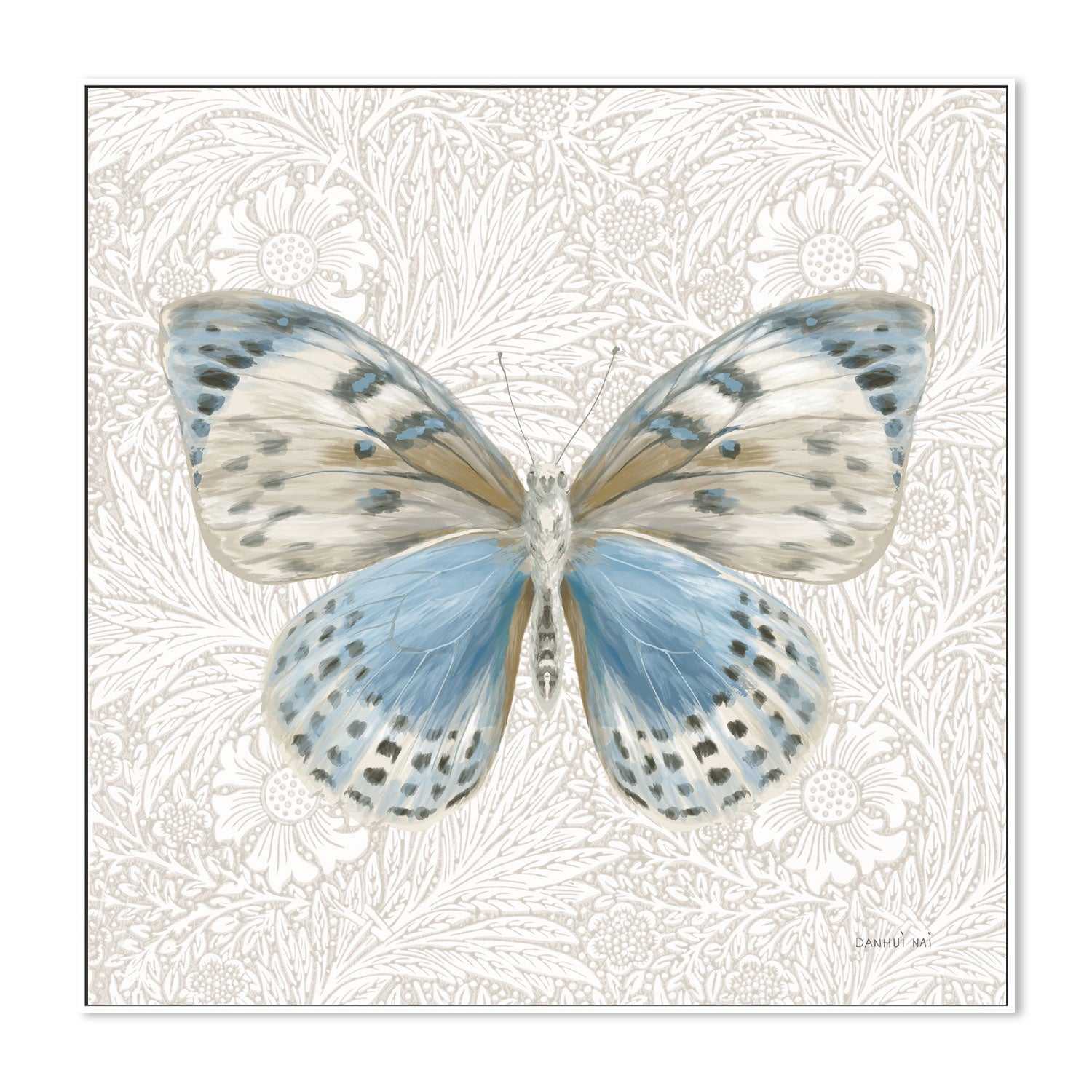 wall-art-print-canvas-poster-framed-Beetles and Butterflies , By Danhui Nai-5