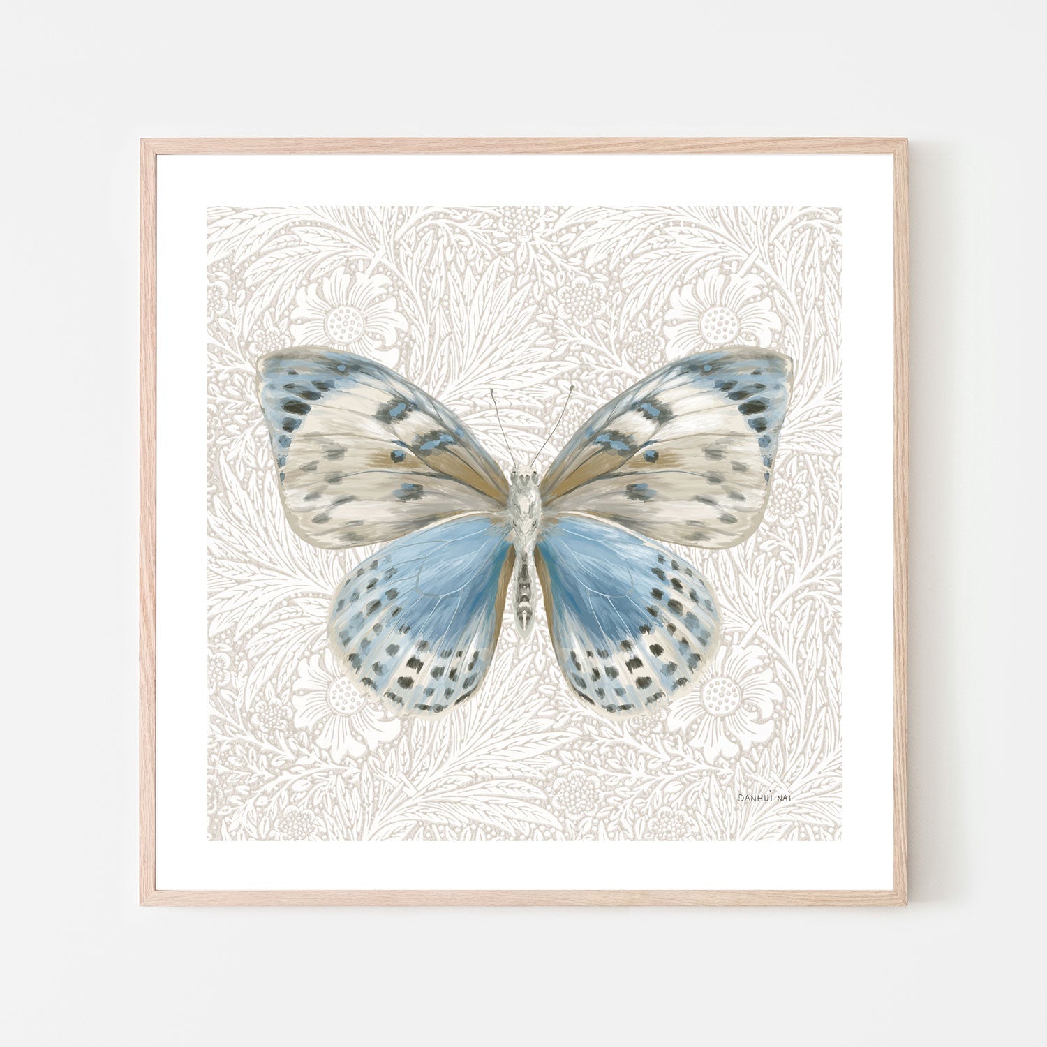 wall-art-print-canvas-poster-framed-Beetles and Butterflies , By Danhui Nai-6