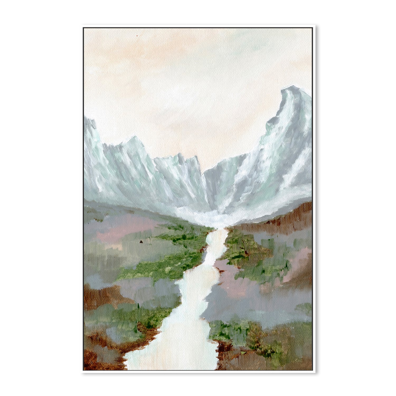 wall-art-print-canvas-poster-framed-Berge , By Nikita Jariwala-5