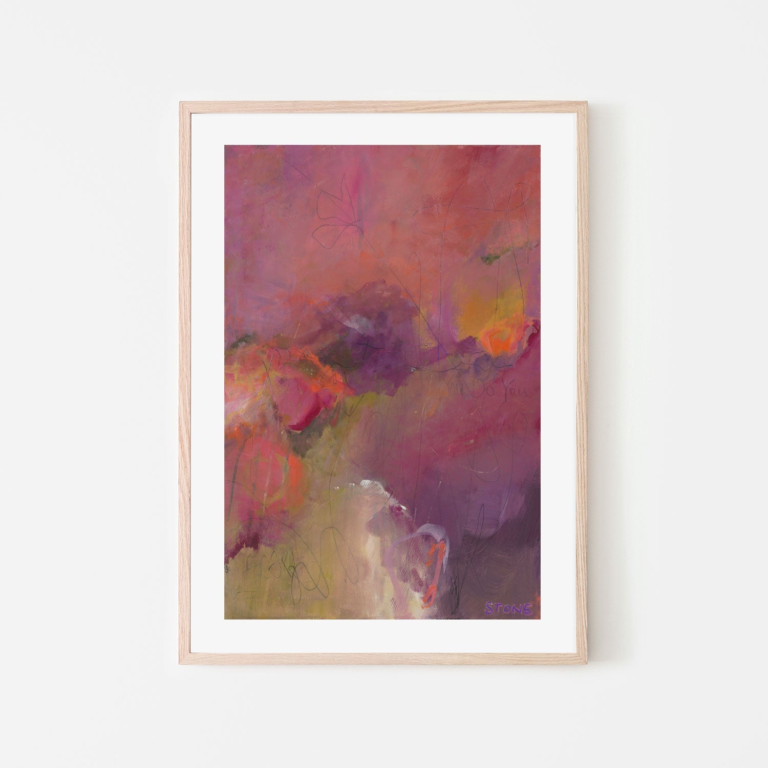 wall-art-print-canvas-poster-framed-Berry Noir , By Belinda Stone-GIOIA-WALL-ART
