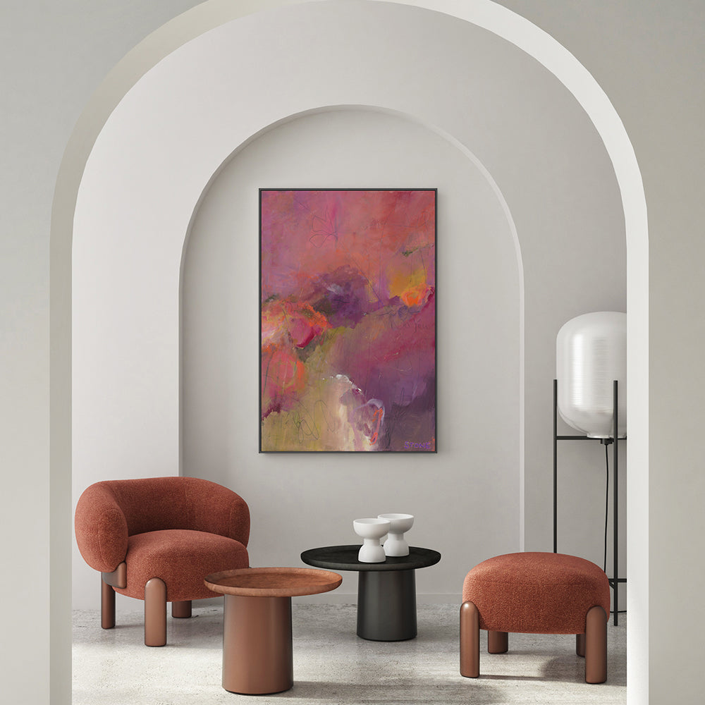 wall-art-print-canvas-poster-framed-Berry Noir , By Belinda Stone-GIOIA-WALL-ART