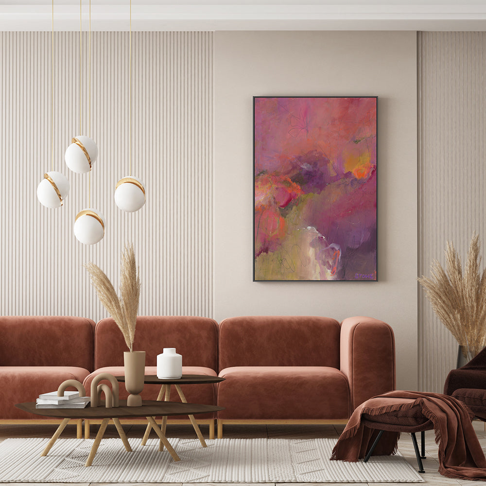 wall-art-print-canvas-poster-framed-Berry Noir , By Belinda Stone-GIOIA-WALL-ART