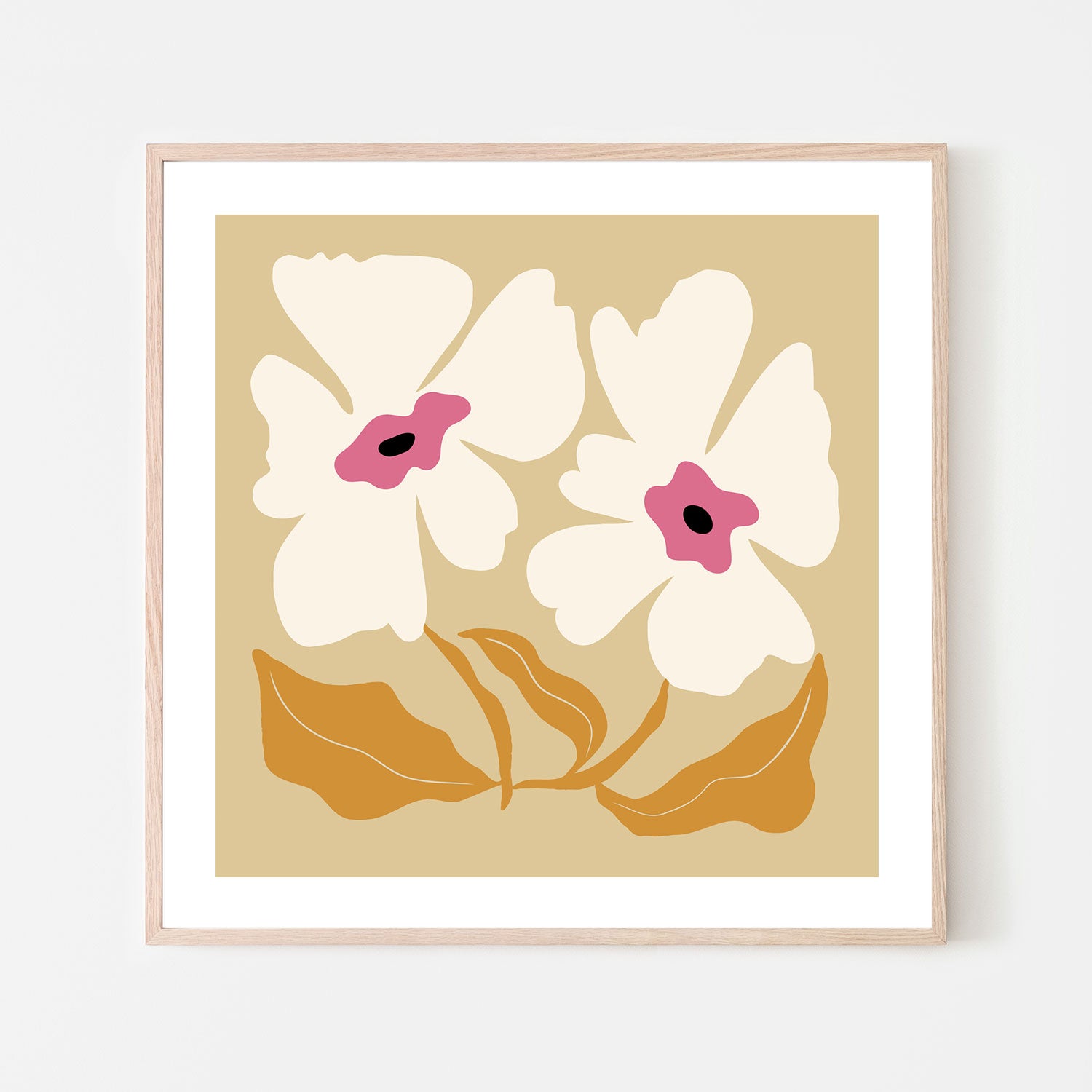 wall-art-print-canvas-poster-framed-Big Blooming, Style F , By Miho Art Studio , By Miho Art Studio-6