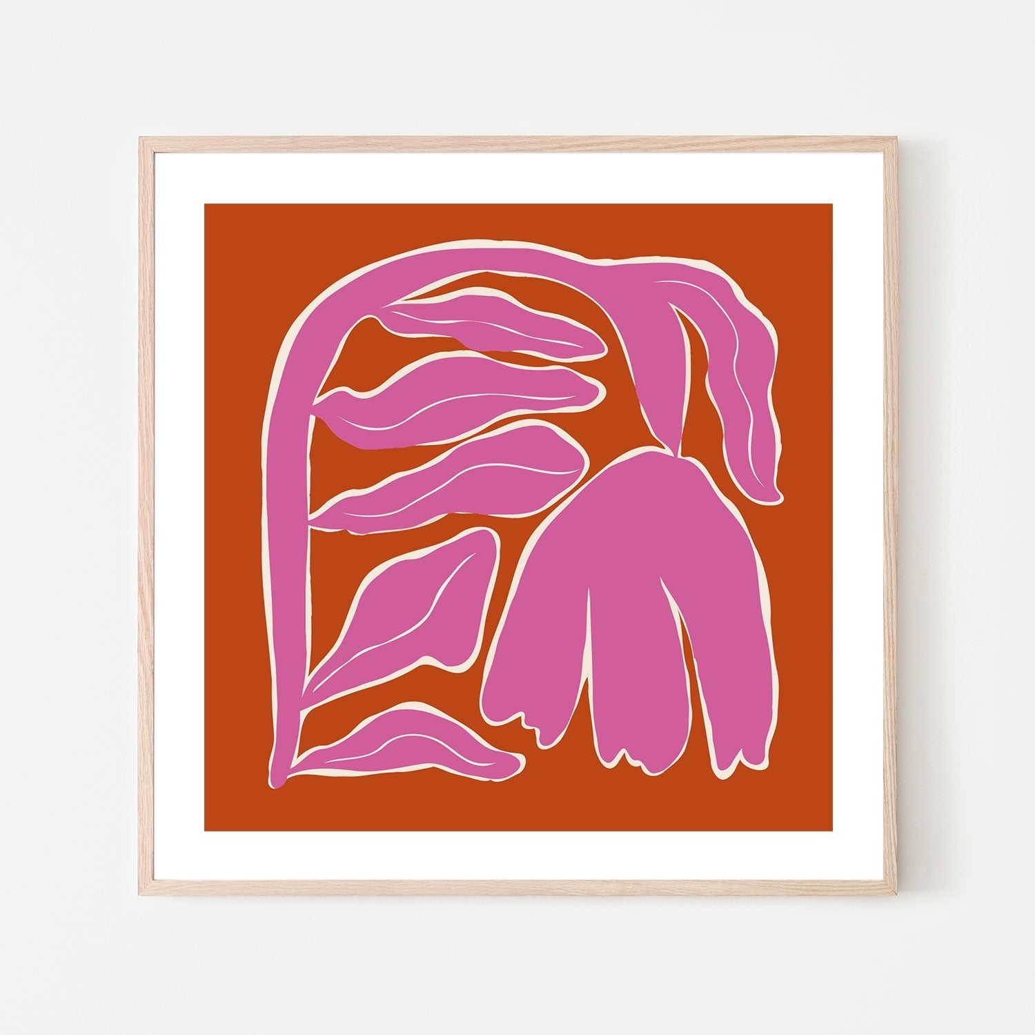 wall-art-print-canvas-poster-framed-Big Blooming, Style G , By Miho Art Studio , By Miho Art Studio-6