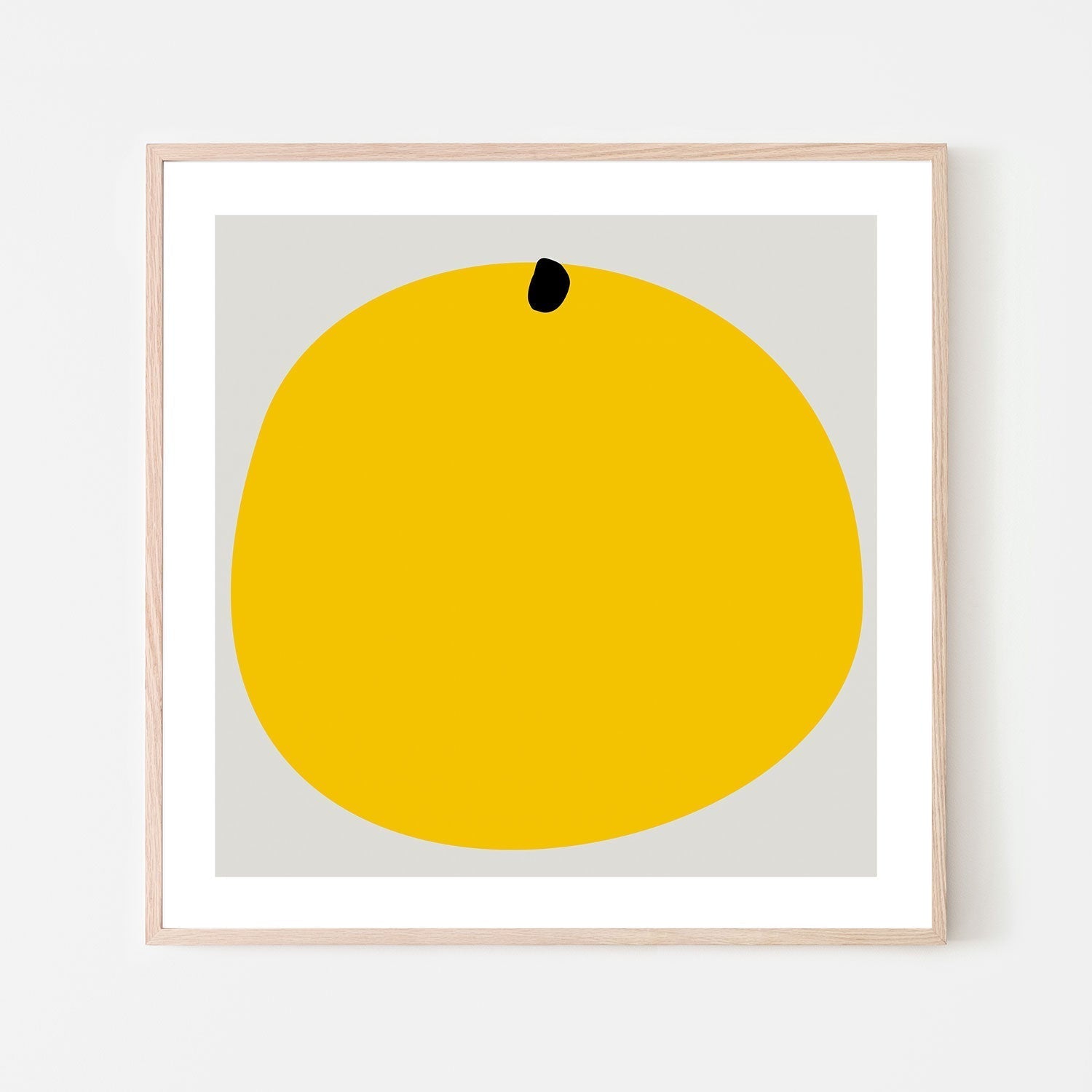 wall-art-print-canvas-poster-framed-Big Orange , By Zero Plus Studio-GIOIA-WALL-ART