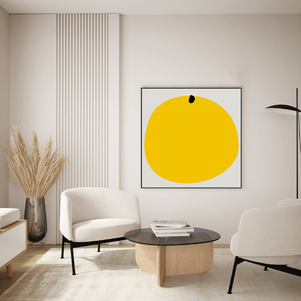 wall-art-print-canvas-poster-framed-Big Orange , By Zero Plus Studio-GIOIA-WALL-ART