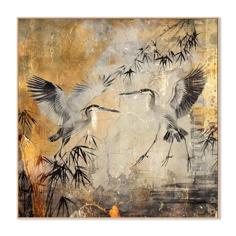 wall-art-print-canvas-poster-framed-Bird Birds Animal Vintage Art Illustration Wallart 25-4
