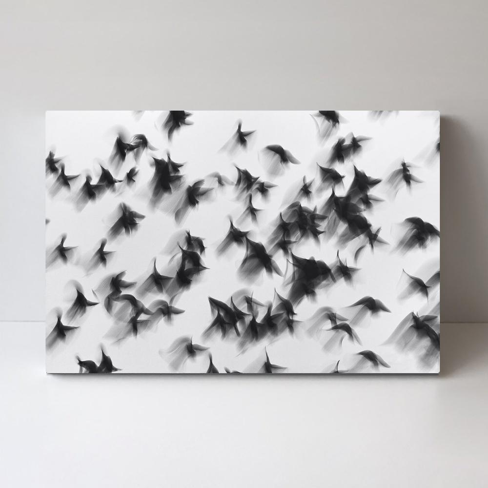 wall-art-print-canvas-poster-framed-Birds, By Marina Yushina-by-Plus X Studio-Gioia Wall Art