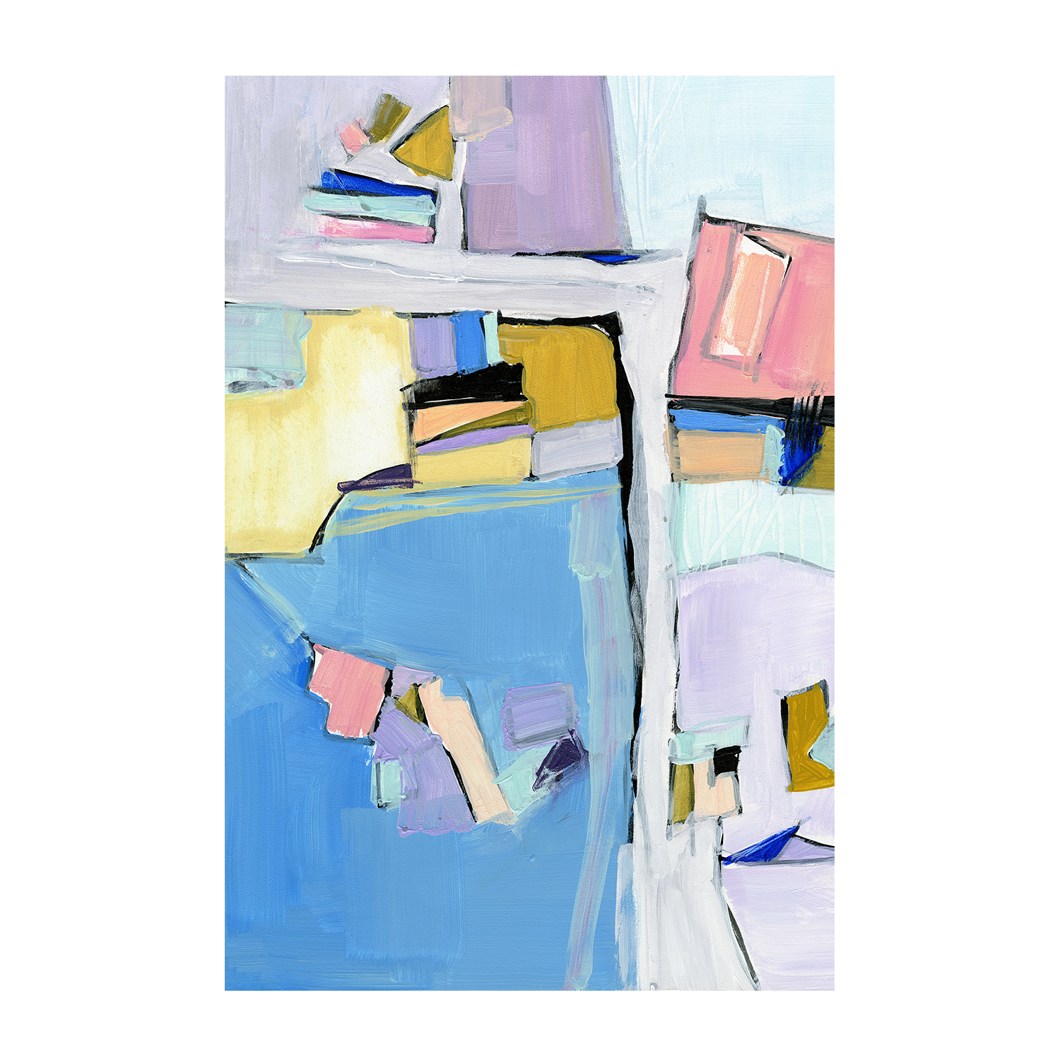 wall-art-print-canvas-poster-framed-Birds Eye View, Style A-1