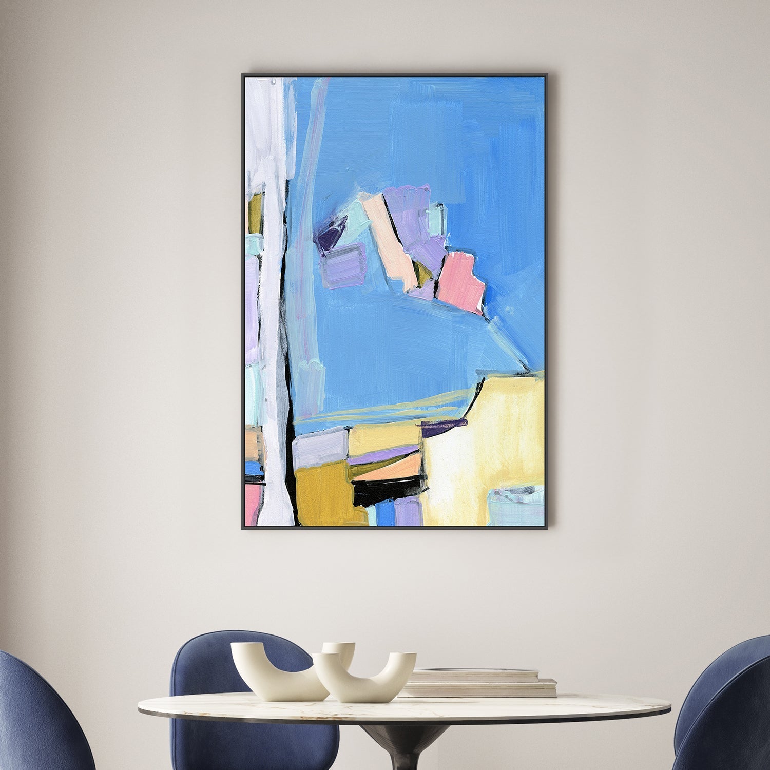 wall-art-print-canvas-poster-framed-Birds Eye View, Style B-2