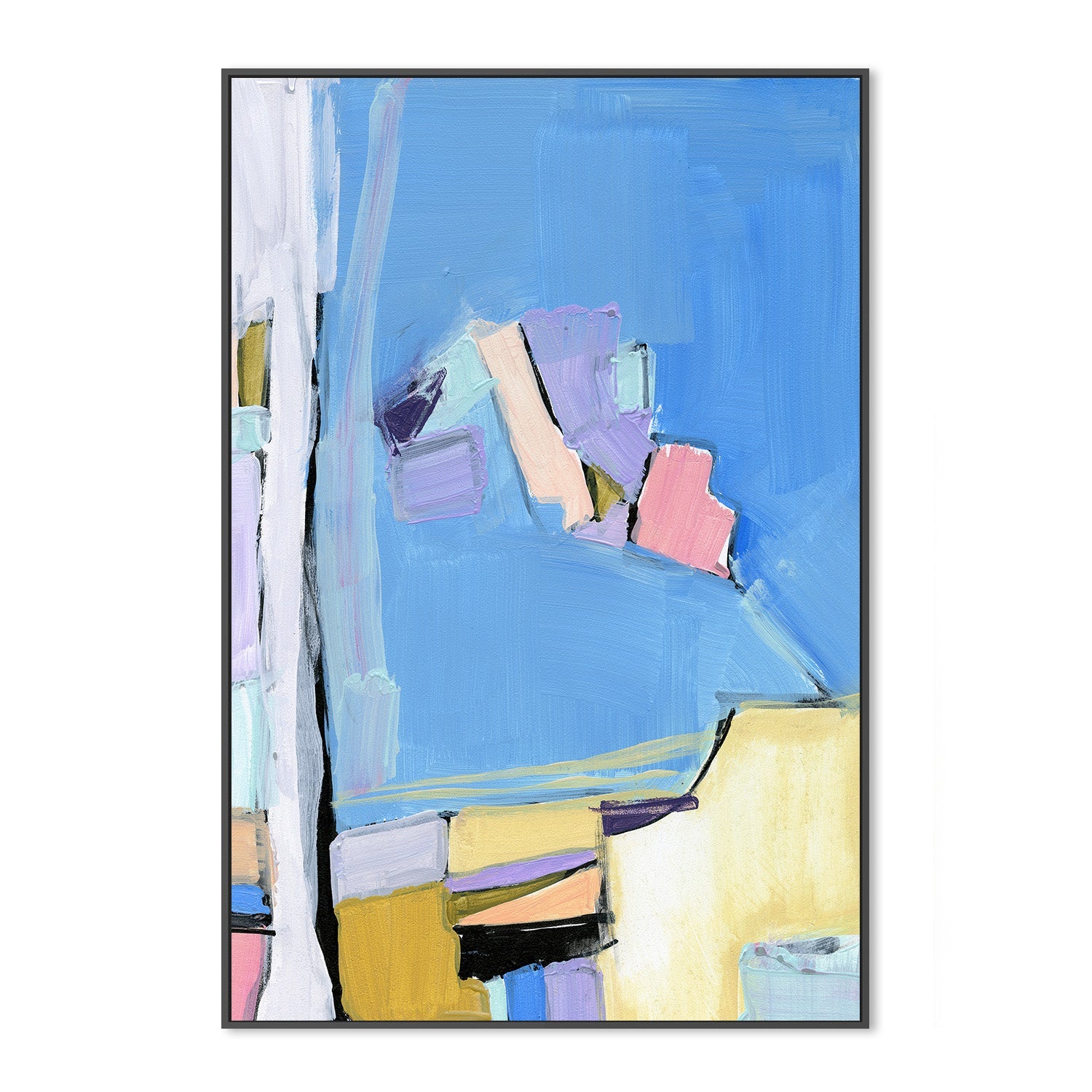 wall-art-print-canvas-poster-framed-Birds Eye View, Style B-3