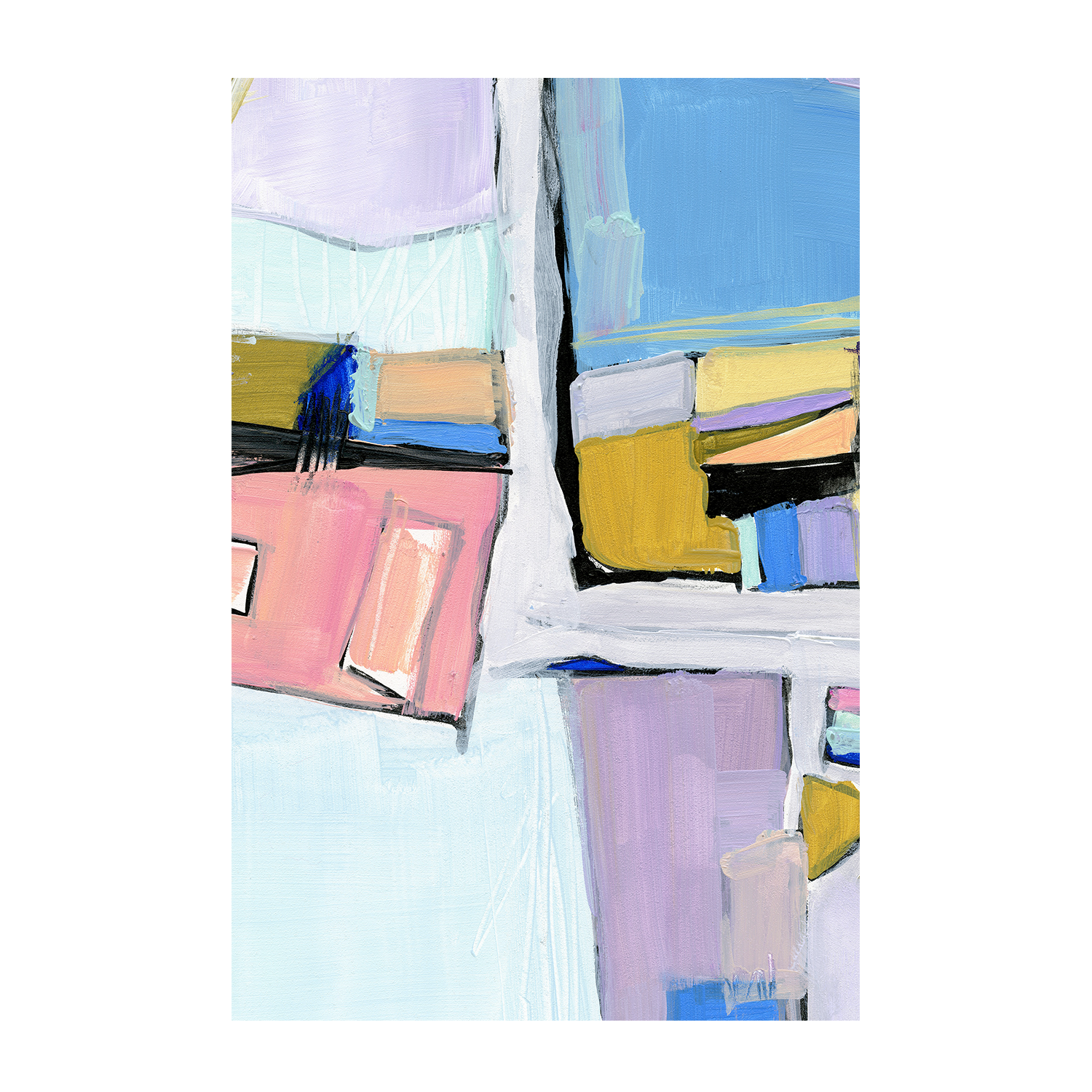 wall-art-print-canvas-poster-framed-Birds Eye View, Style C-1