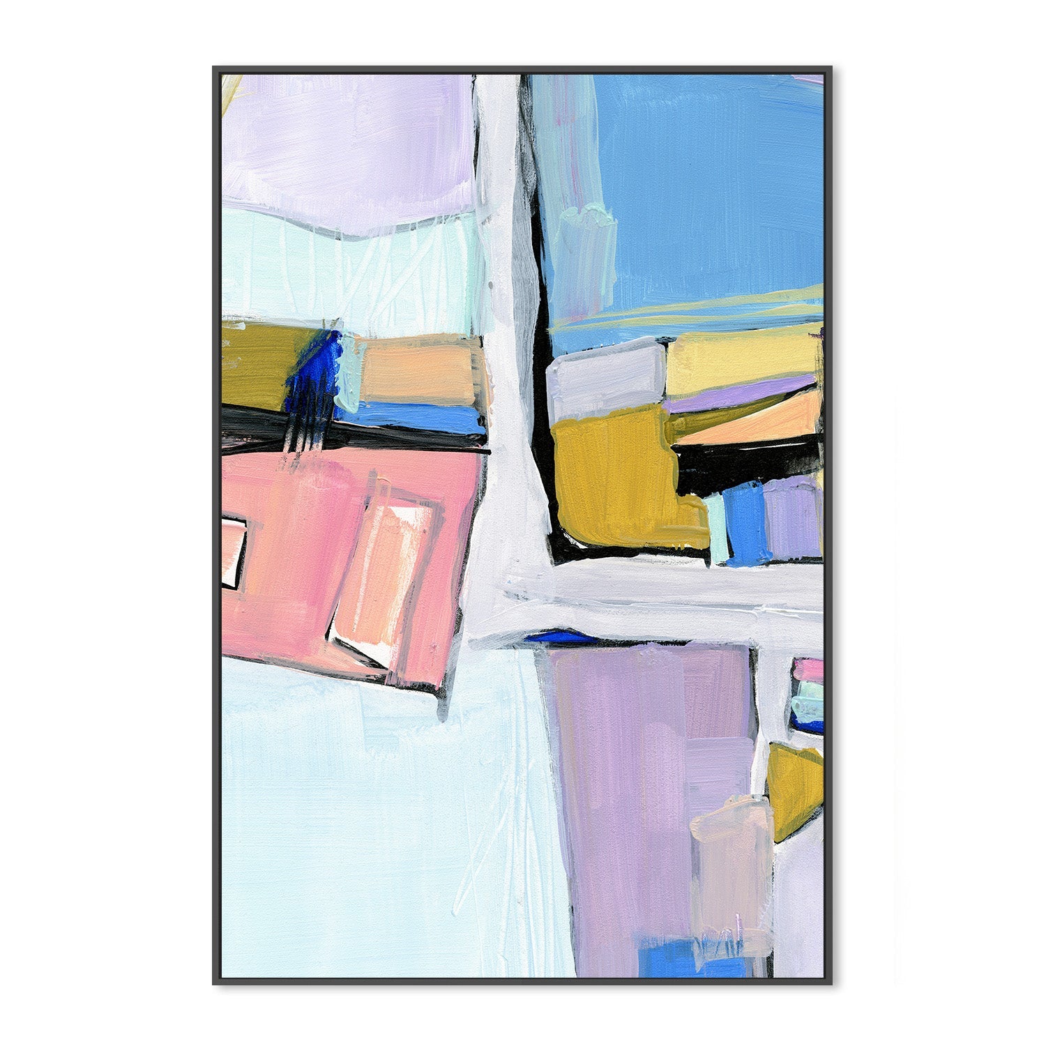 wall-art-print-canvas-poster-framed-Birds Eye View, Style C-3