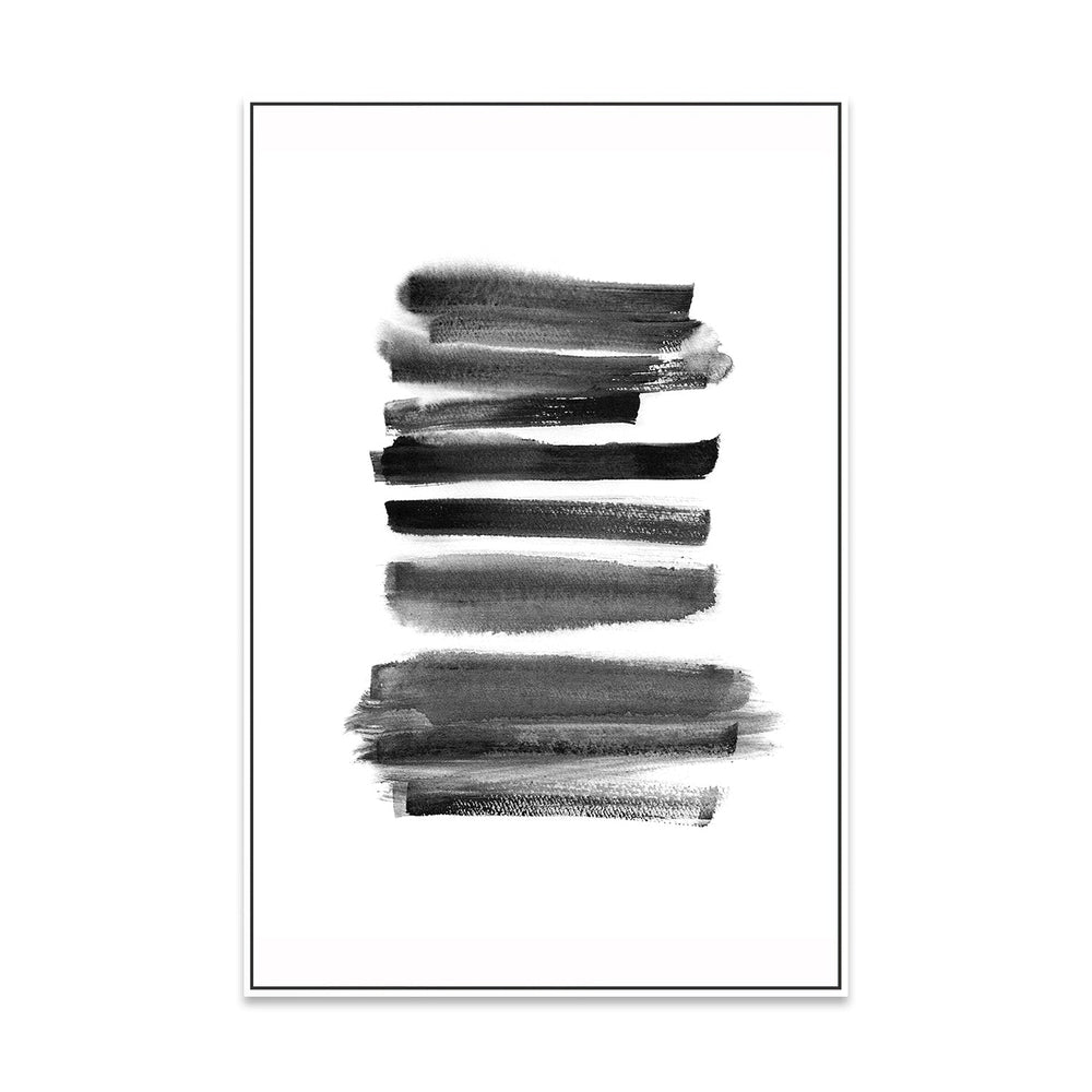wall-art-print-canvas-poster-framed-Black White Lines-by-Danushka Abeygoda-Gioia Wall Art