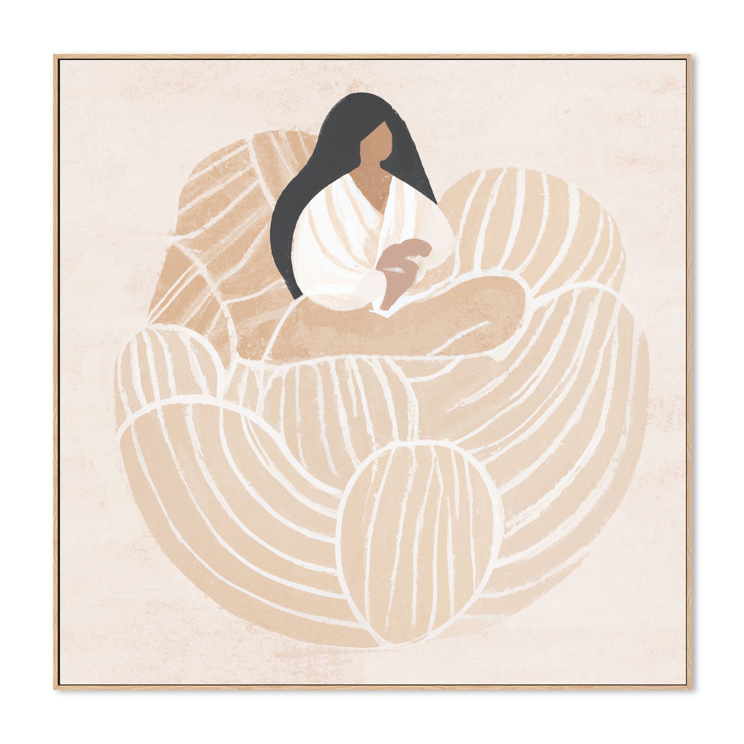 wall-art-print-canvas-poster-framed-Blanca Maiden , By Stacey Williams-4