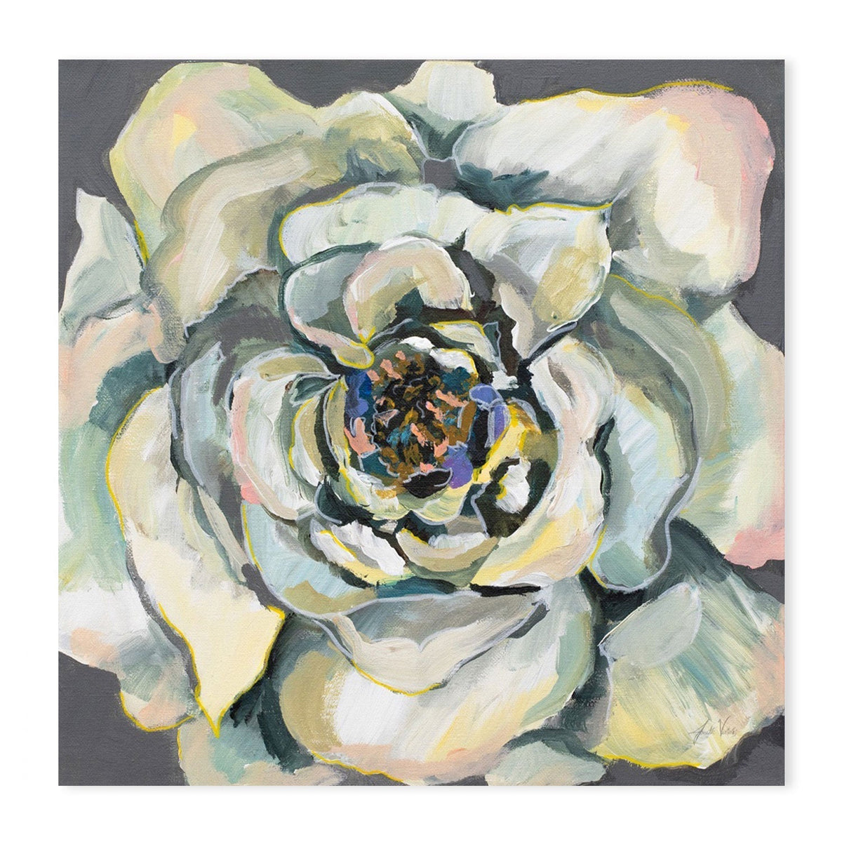 wall-art-print-canvas-poster-framed-Bloom, Set of 2-by-Jeanette Vertentes-Gioia Wall Art