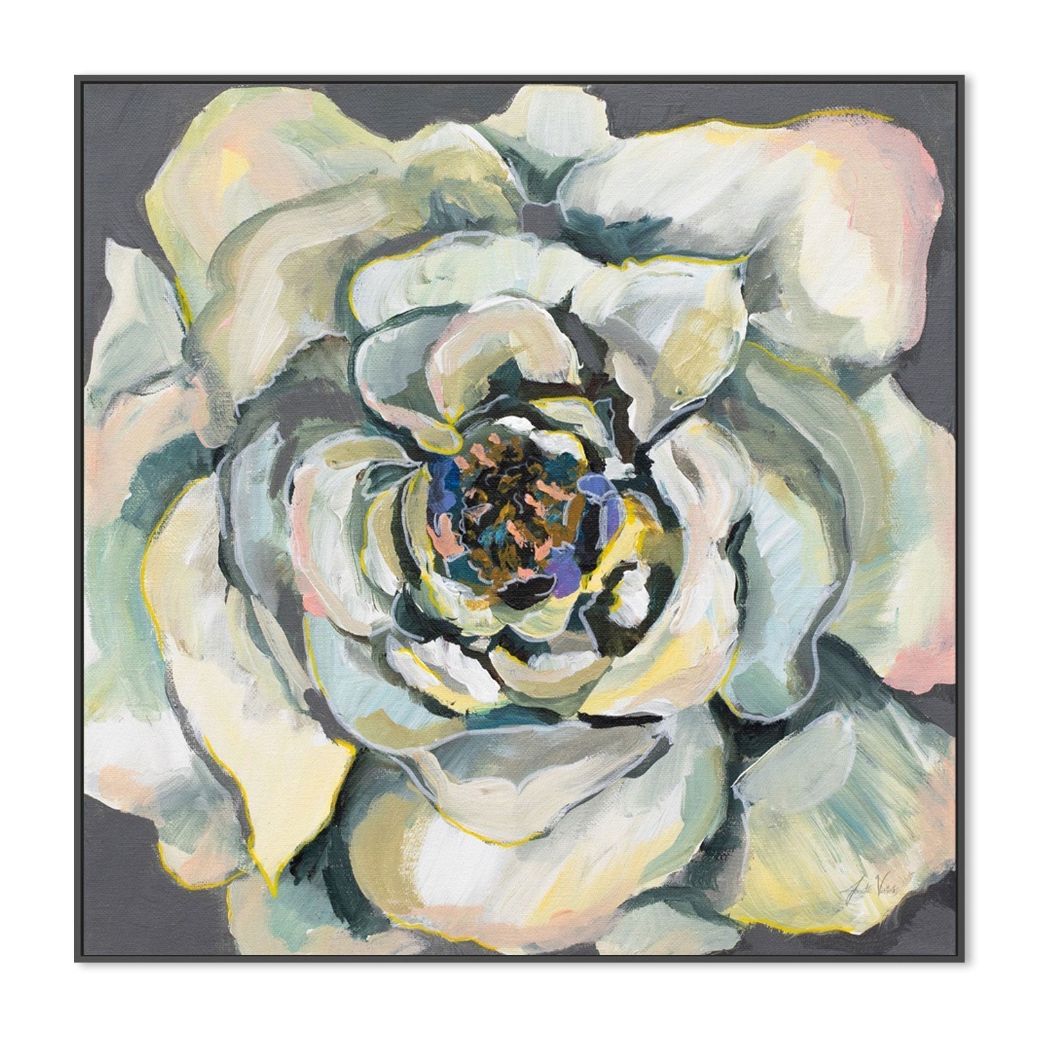 wall-art-print-canvas-poster-framed-Bloom, Style A-by-Jeanette Vertentes-Gioia Wall Art