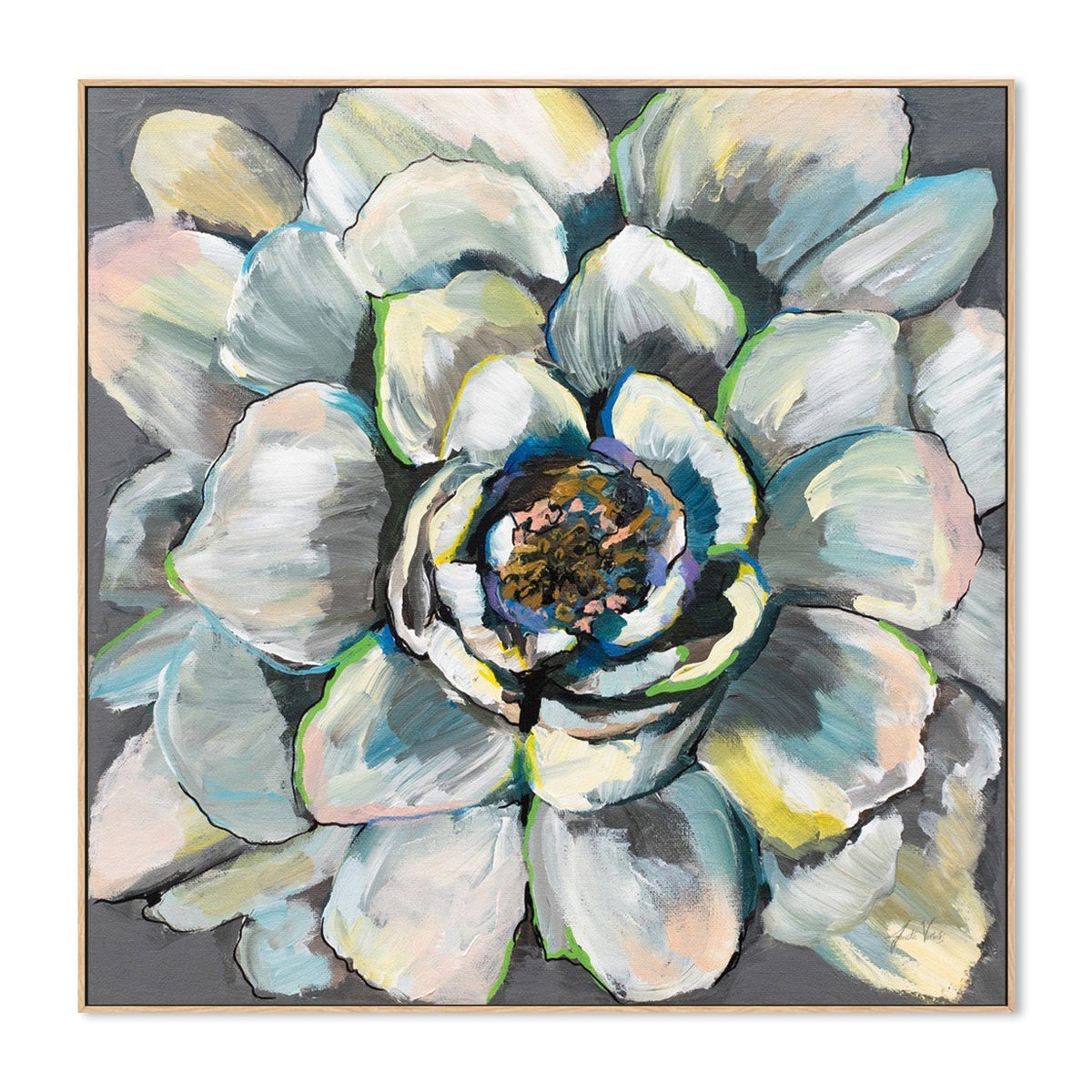 wall-art-print-canvas-poster-framed-Bloom, Style C-by-Jeanette Vertentes-Gioia Wall Art