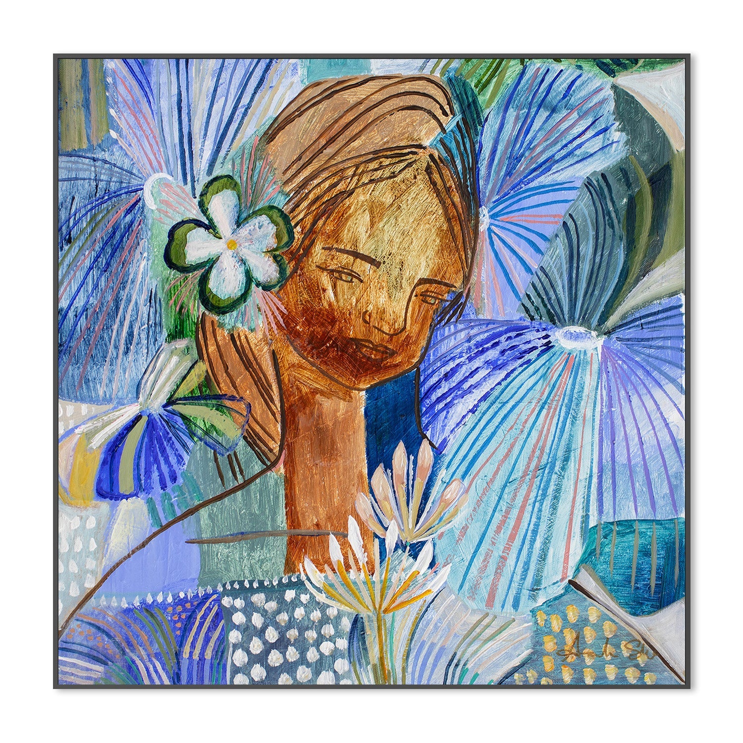 wall-art-print-canvas-poster-framed-Blooming Bella-3