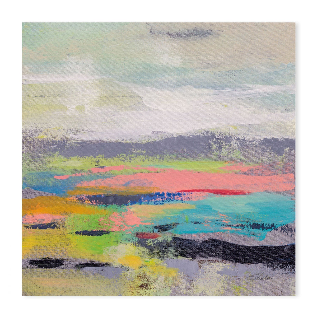 wall-art-print-canvas-poster-framed-Blooming Field, Set of 2-by-Silvia Vassileva-Gioia Wall Art