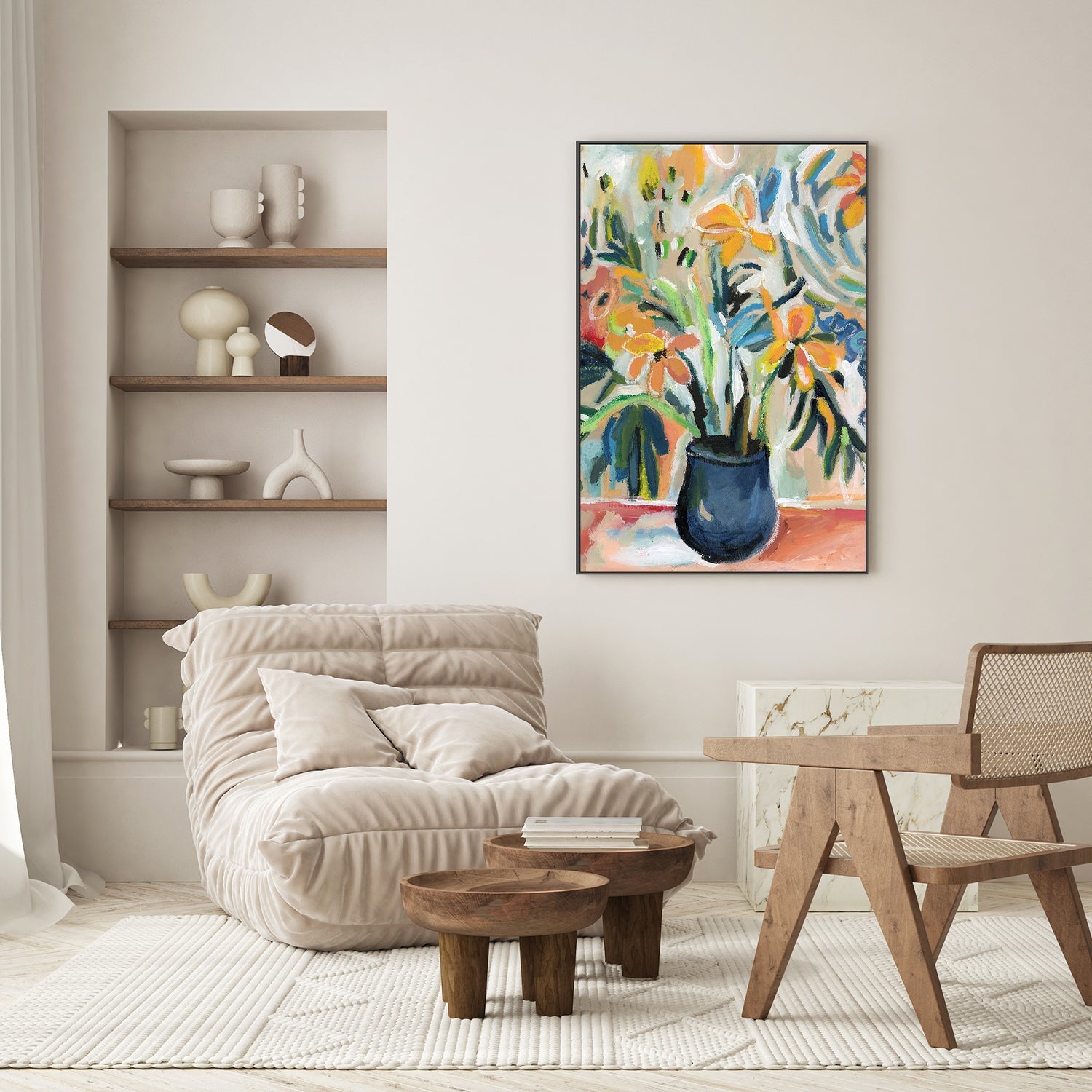 wall-art-print-canvas-poster-framed-Blooming Melody-9