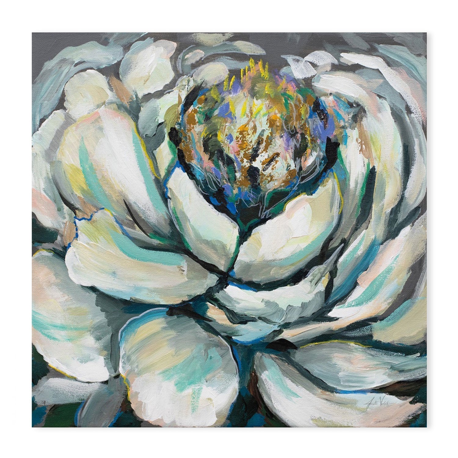 wall-art-print-canvas-poster-framed-Blooms, Set of 3-by-Jeanette Vertentes-Gioia Wall Art