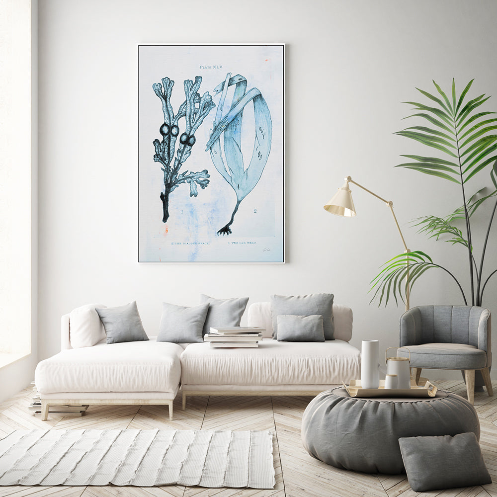 wall-art-print-canvas-poster-framed-Blue Bay, Style A , By Deborah Revell-7