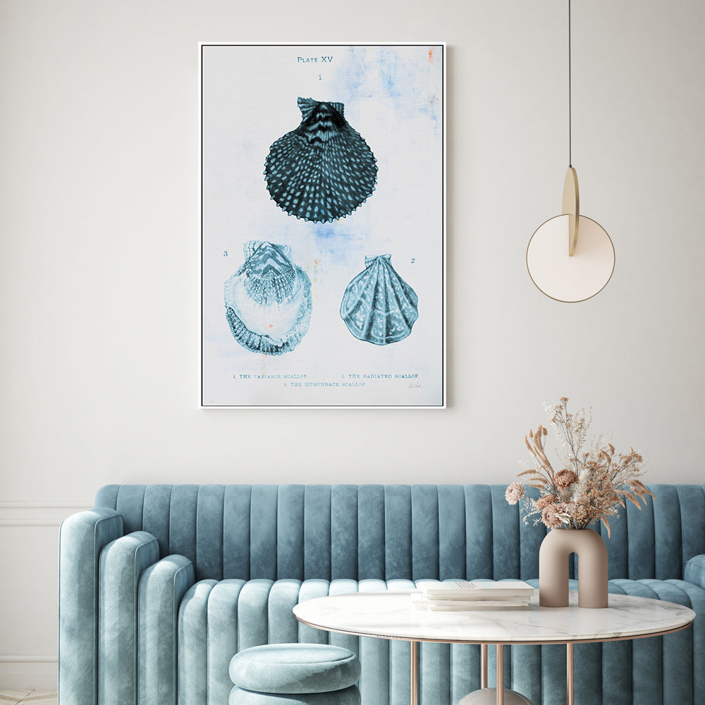 wall-art-print-canvas-poster-framed-Blue Bay, Style B , By Deborah Revell-2