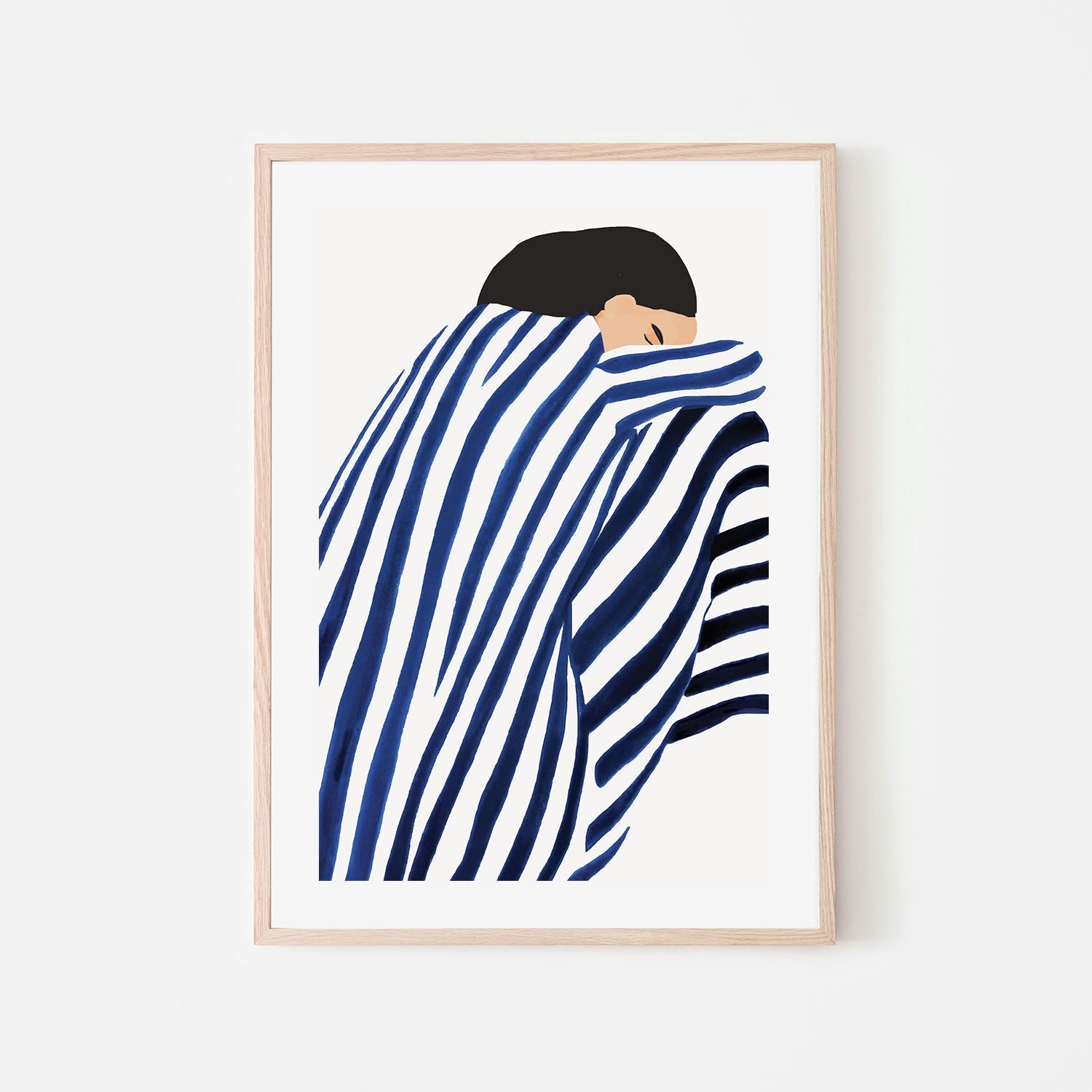 wall-art-print-canvas-poster-framed-Blue Bedtime , By Stacey Williams-6