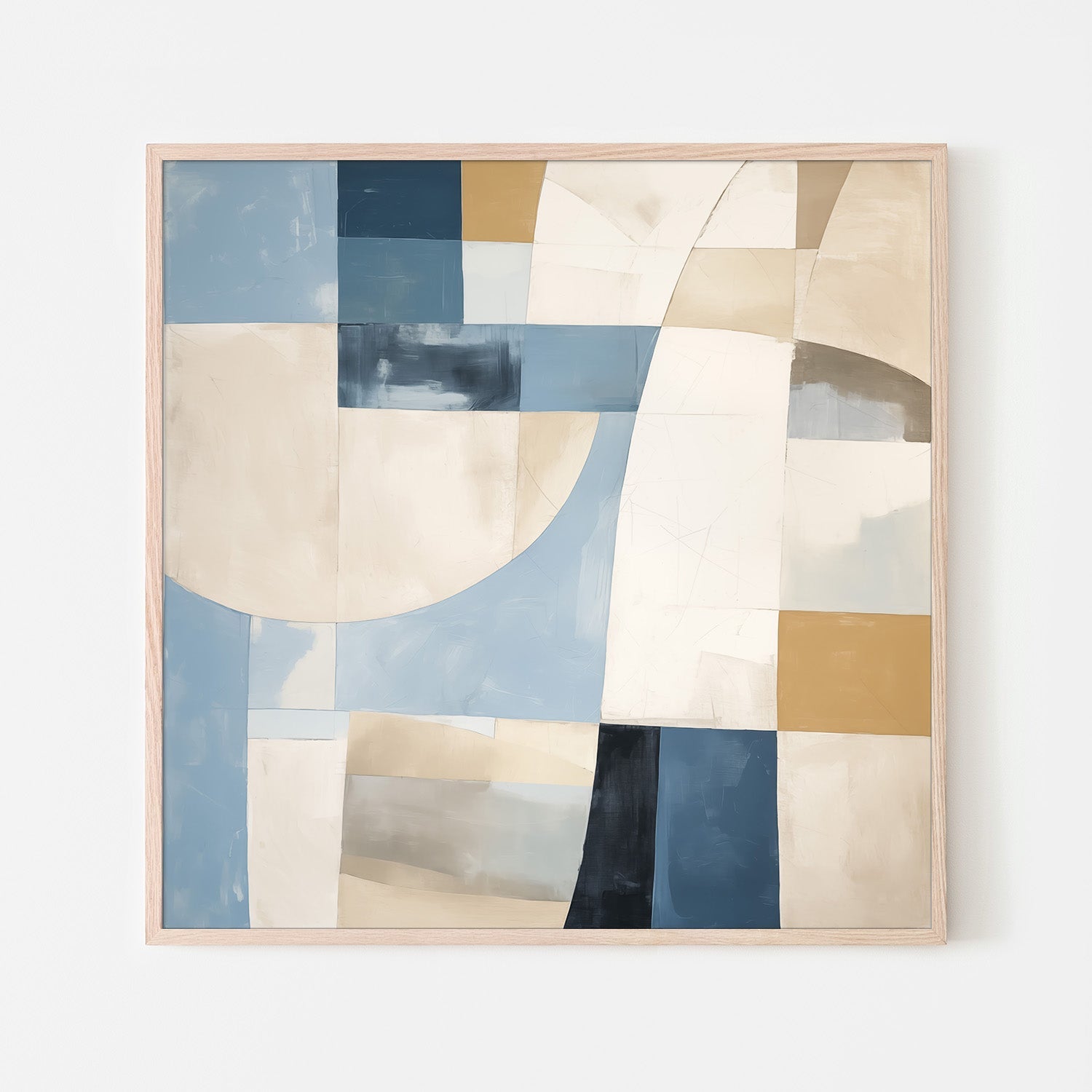 wall-art-print-canvas-poster-framed-Blue Blocks-6